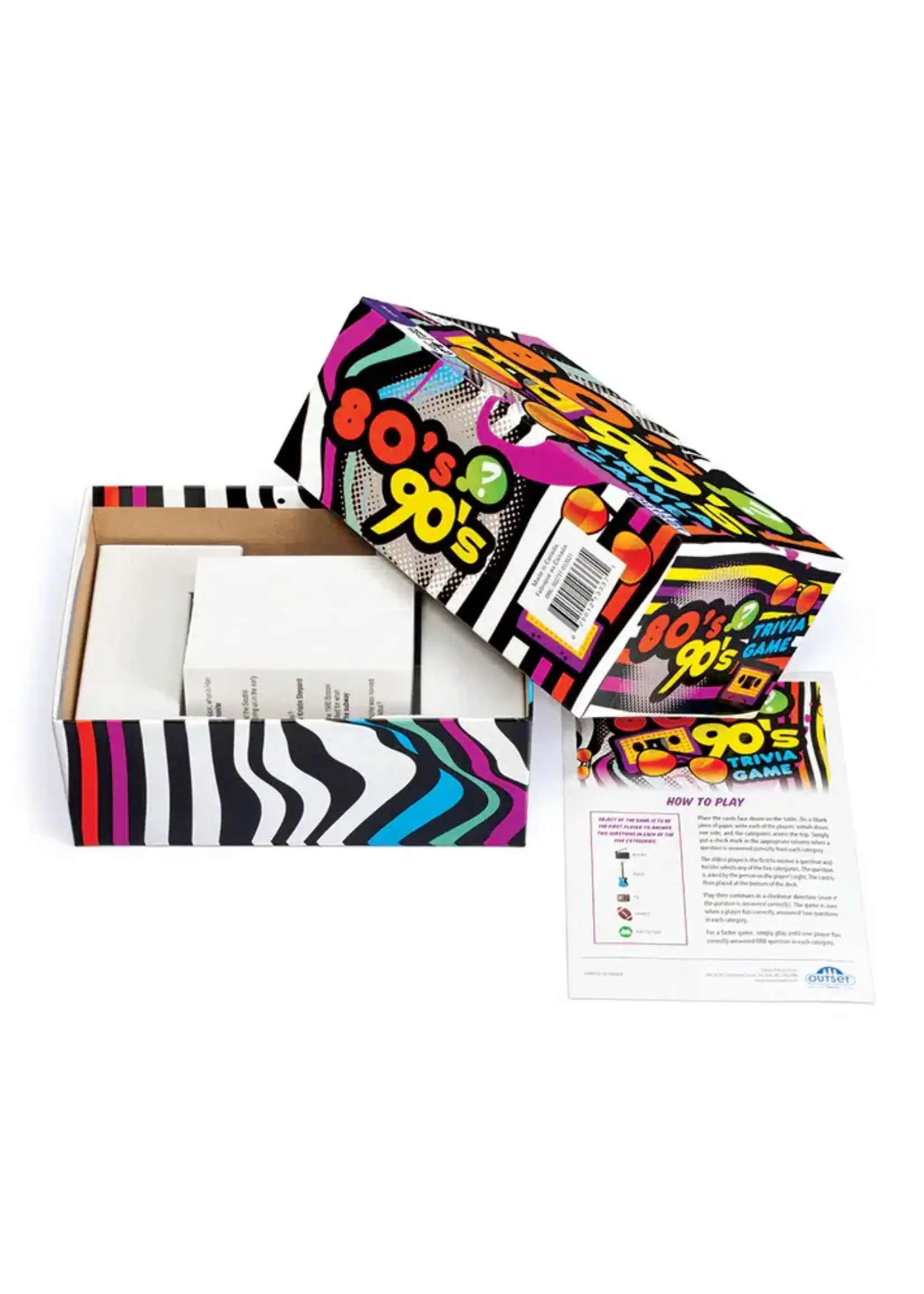 OUT 80'S 90'S TRIVIA GAME