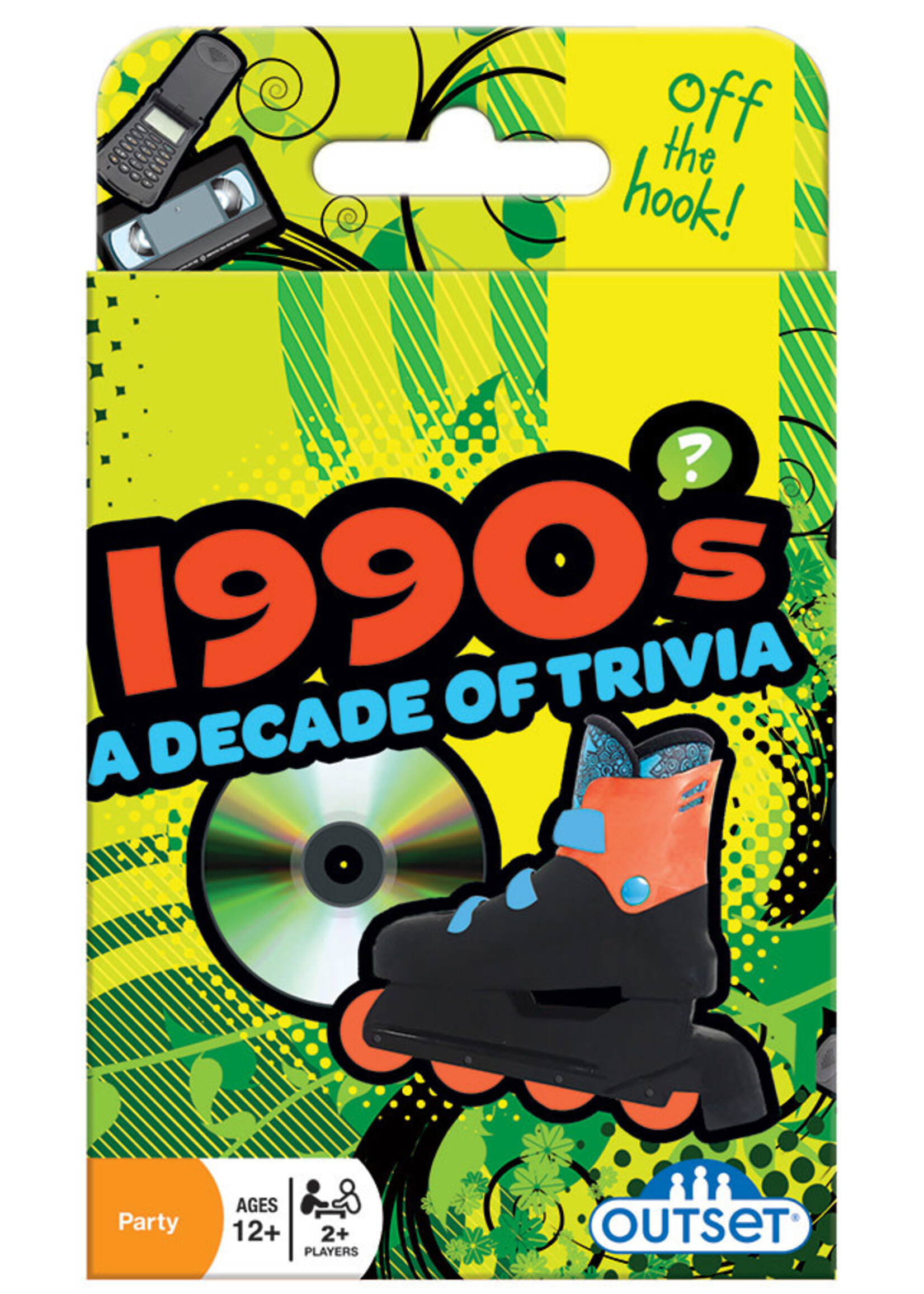 OUT 90'S TRIVIA CARD GAME