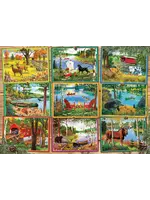 OUT 1000PC POSTCARDS FROM LAKE COUNTRY