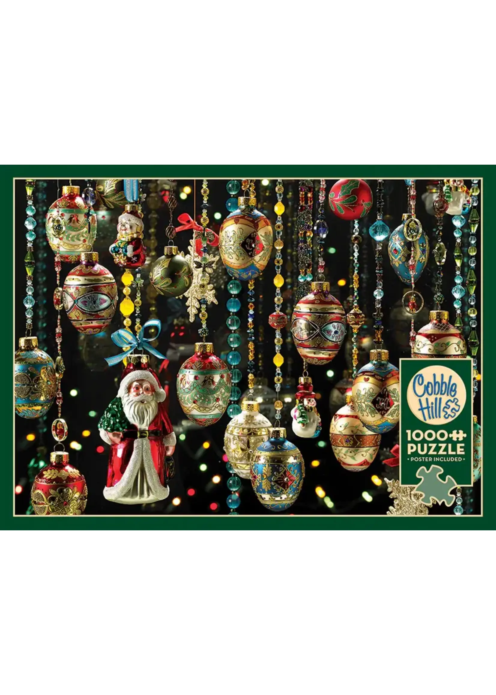 OUT 1000PC CHRISTMAS ORNAMENTS