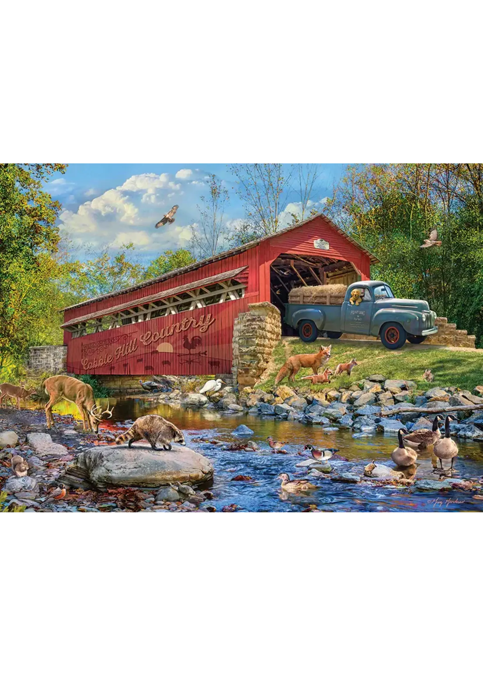 OUT 1000PC  WELCOME TO COBBLE HILL COUNTRY