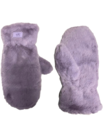 WELLCO WEL FAUX FUR MITTEN - LAVENDER