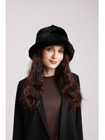 WELLCO WEL FAUX FUR BUCKET HAT