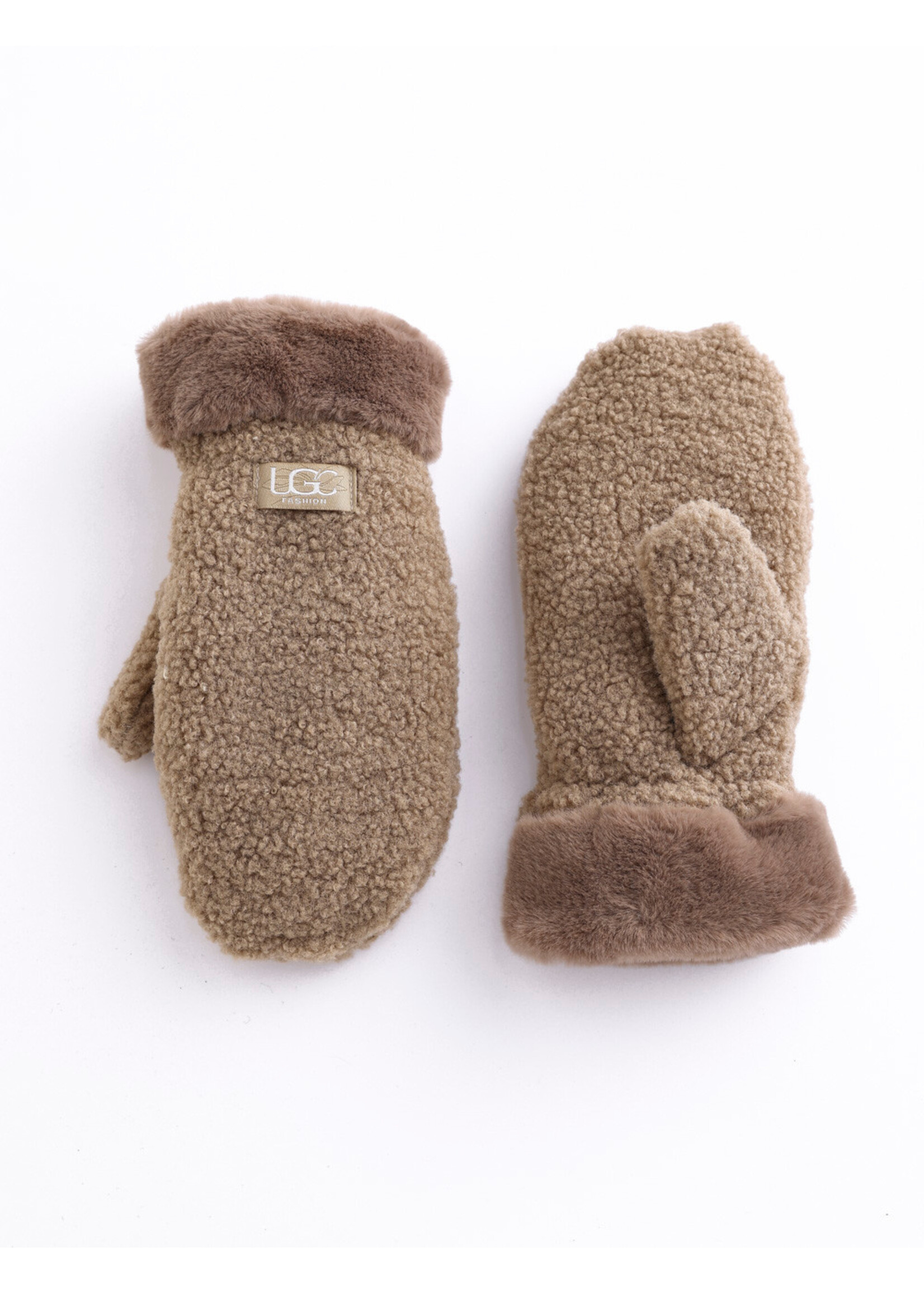 WELLCO WEL SHERPA MITTEN - TAUPE