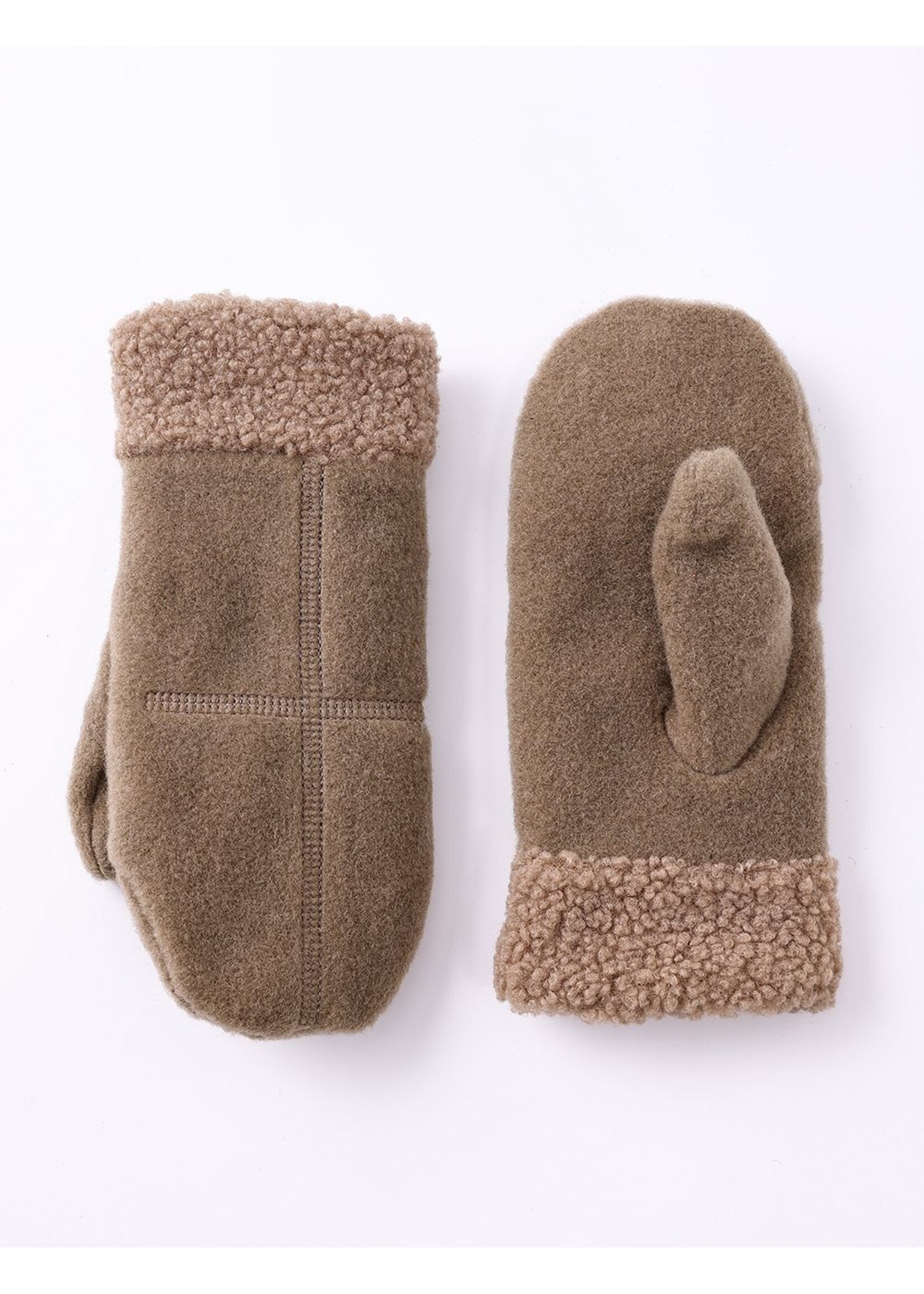 WELLCO WEL FLEECED MITTEN - TAUPE