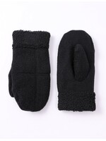 WELLCO WEL FLEECED MITTEN - BLACK