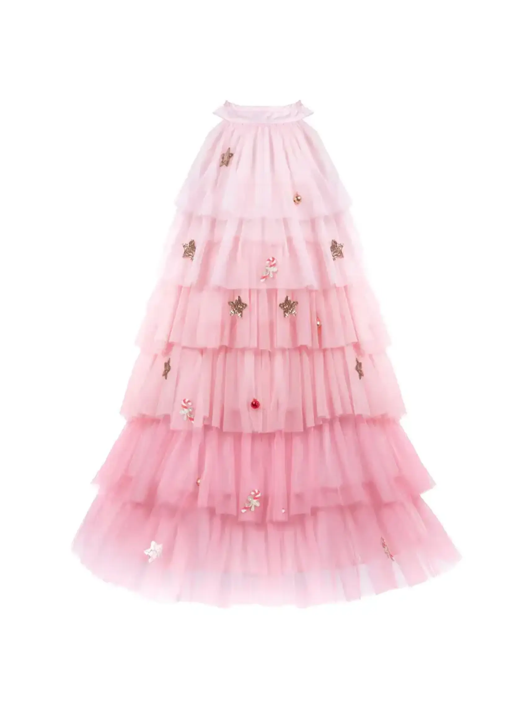 CRE BLUSH CHRISTMAS TREE DRESS