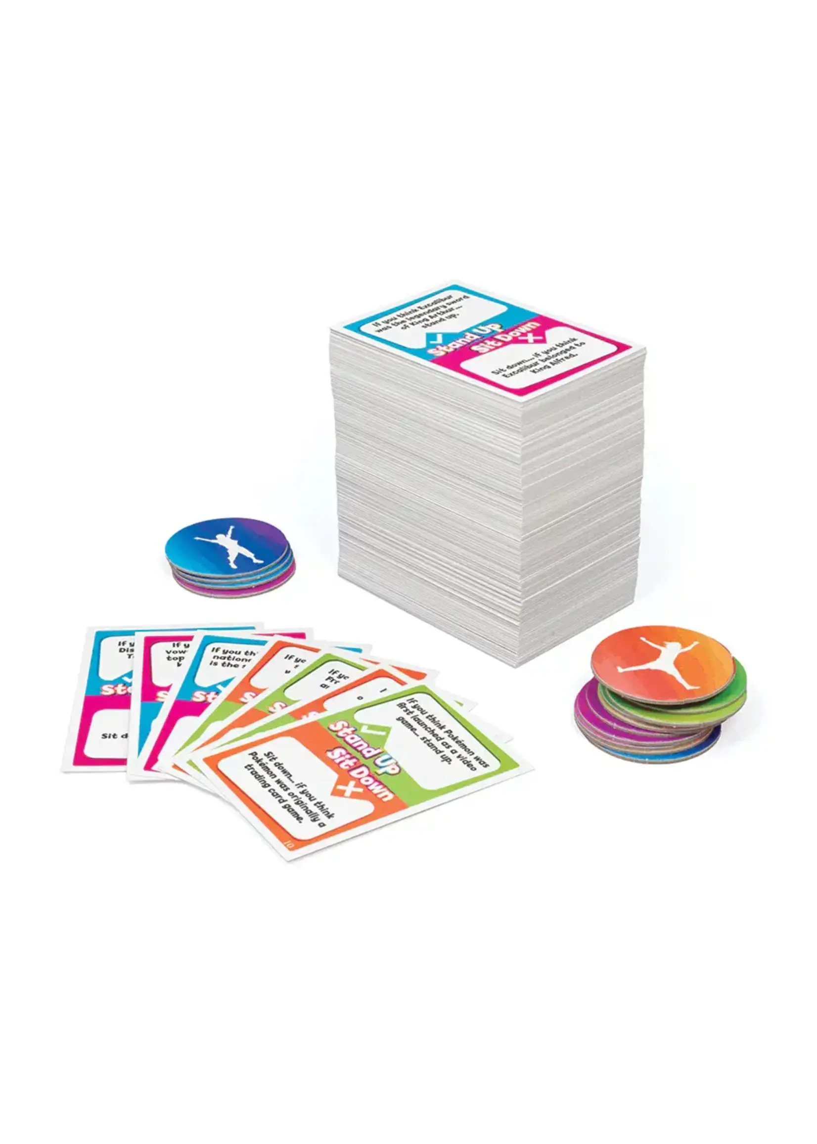 OUT STAND UP! SIT DOWN!