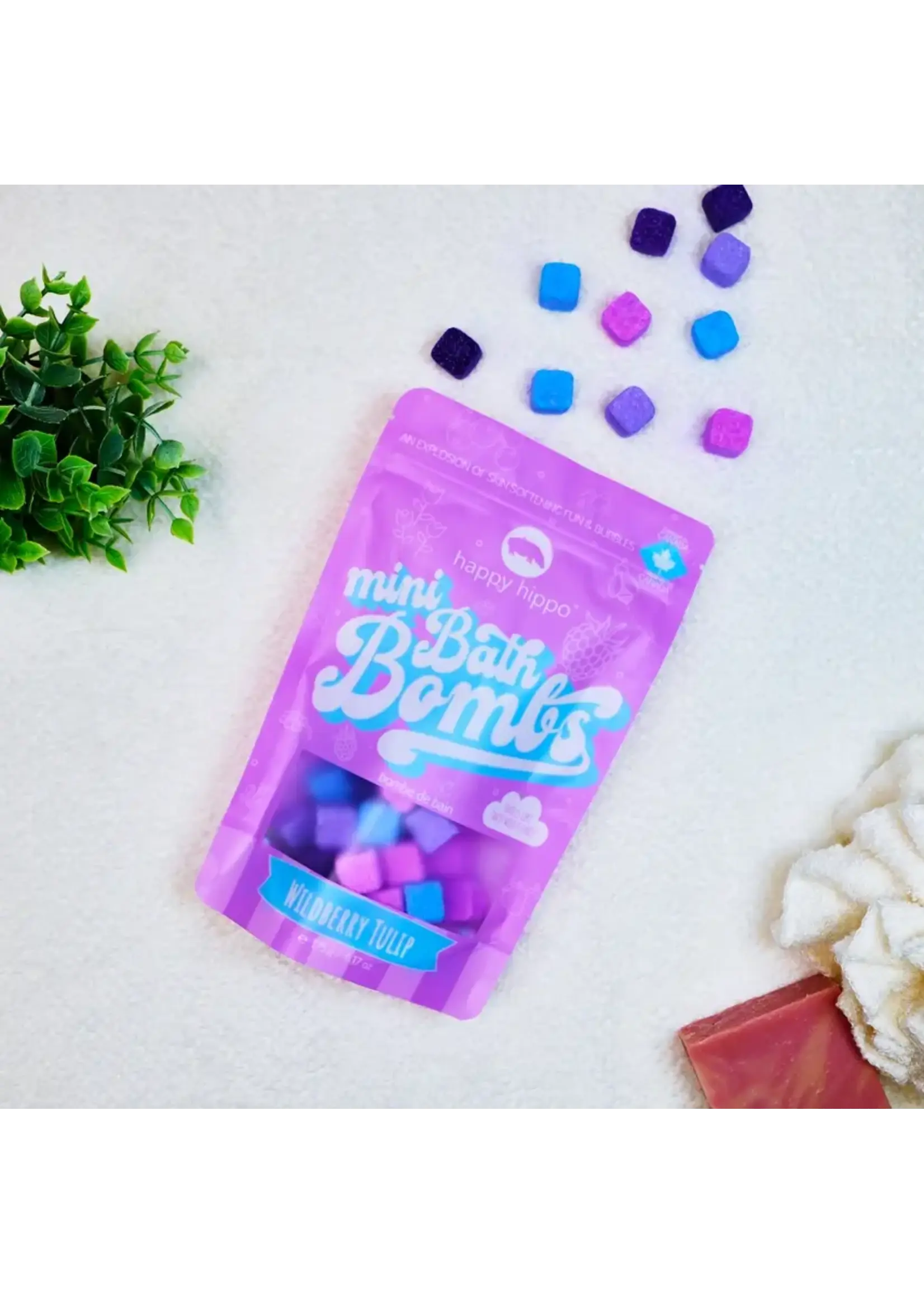 HAP MINI BATH BOMB BAG WILDBERRY TULIP