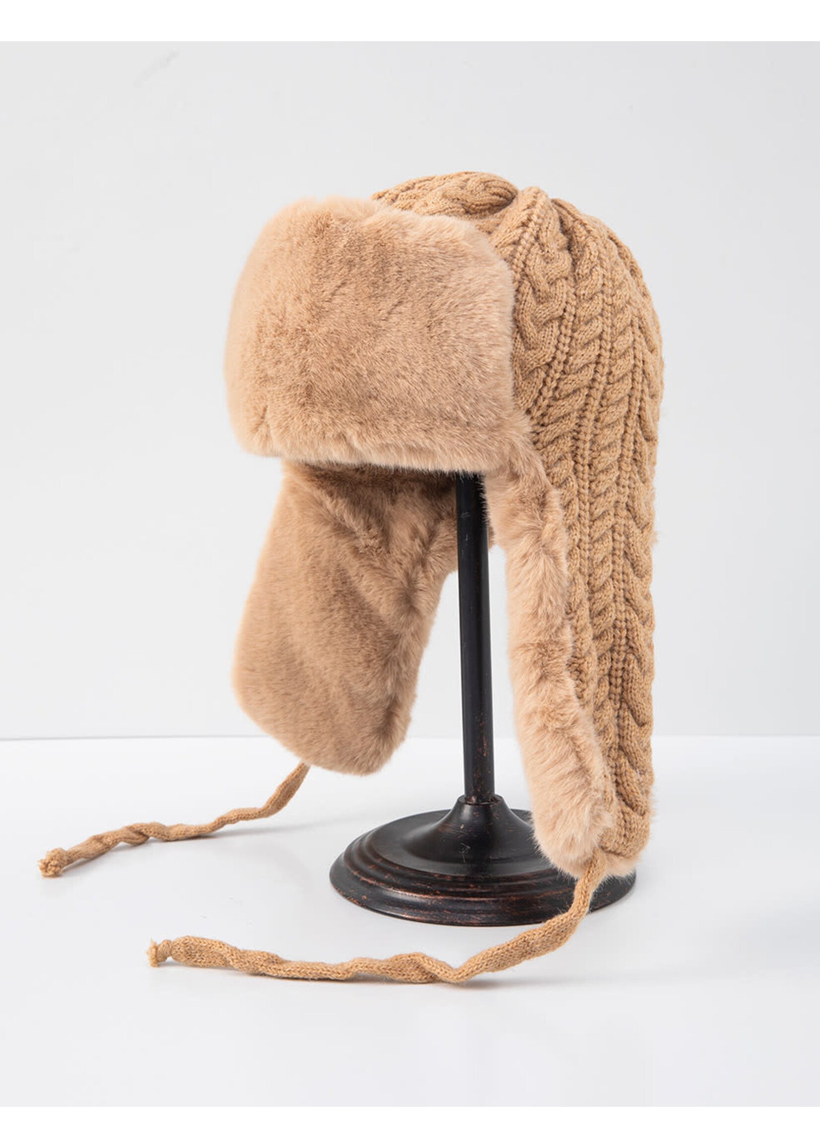 WELLCO WEL FAUX FUR HAT
