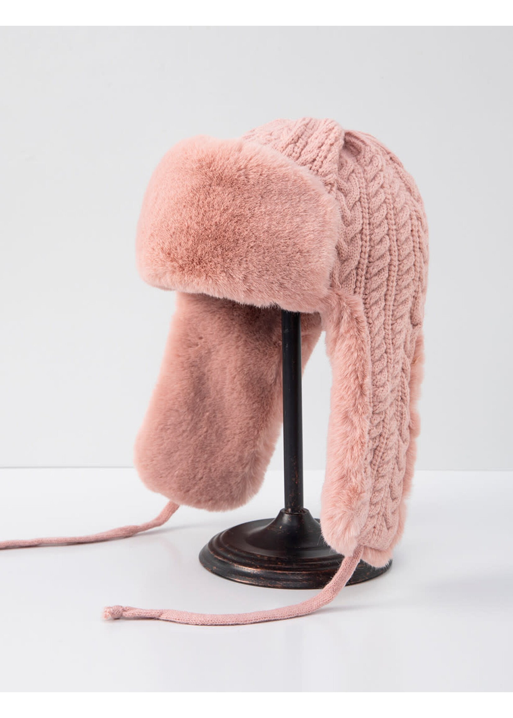 WELLCO WEL FAUX FUR HAT