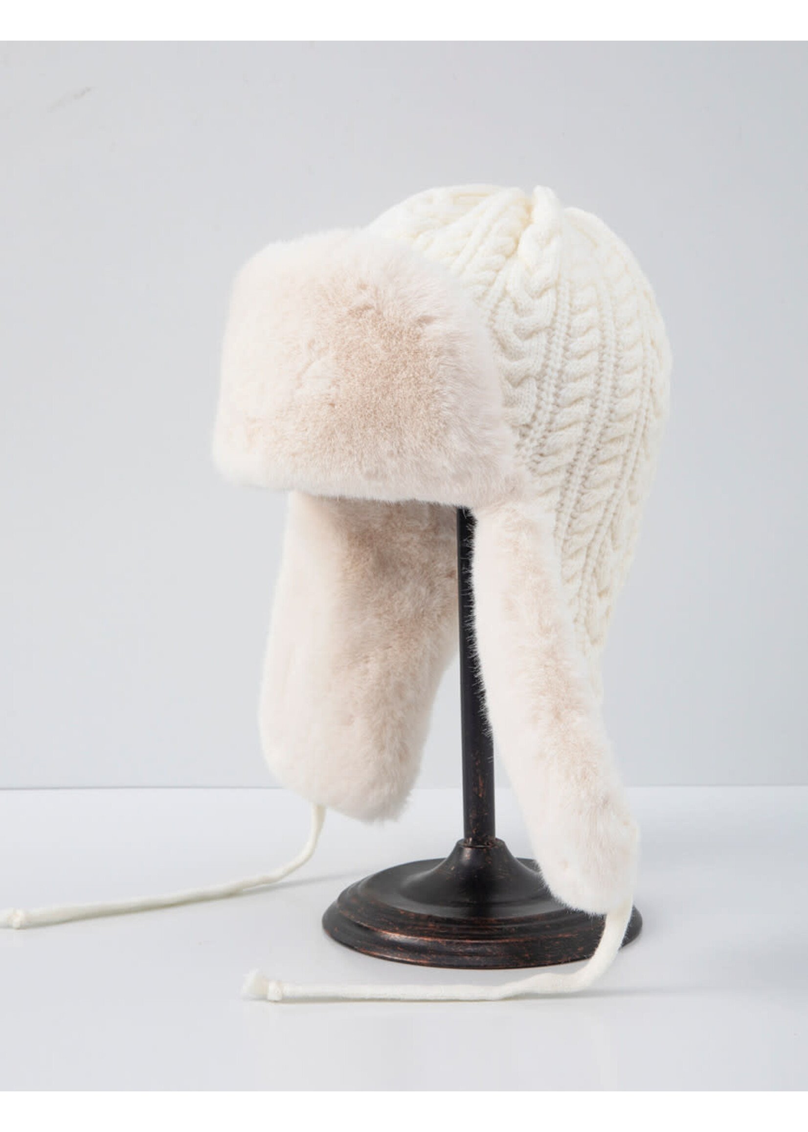 WELLCO WEL FAUX FUR HAT