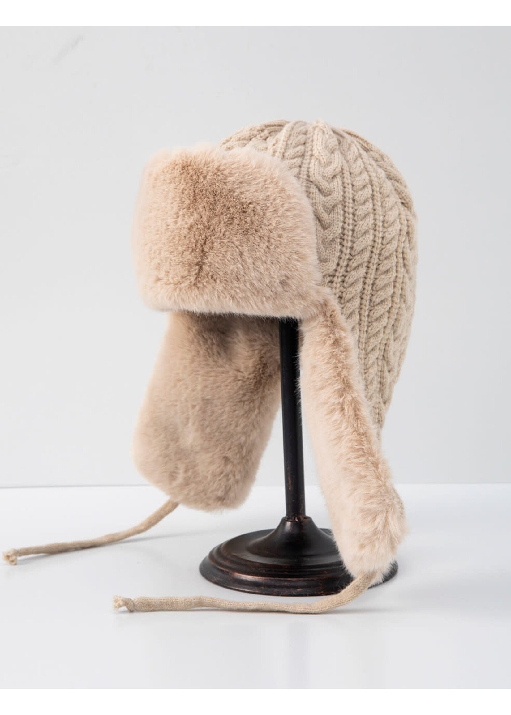 WELLCO WEL FAUX FUR HAT