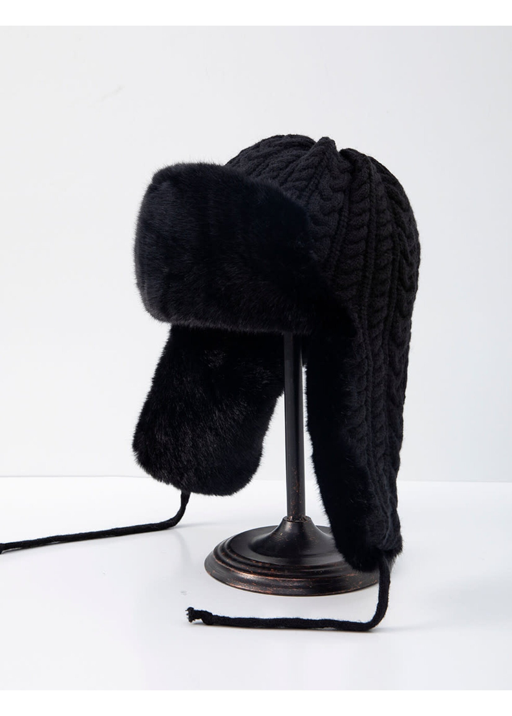WELLCO WEL FAUX FUR HAT