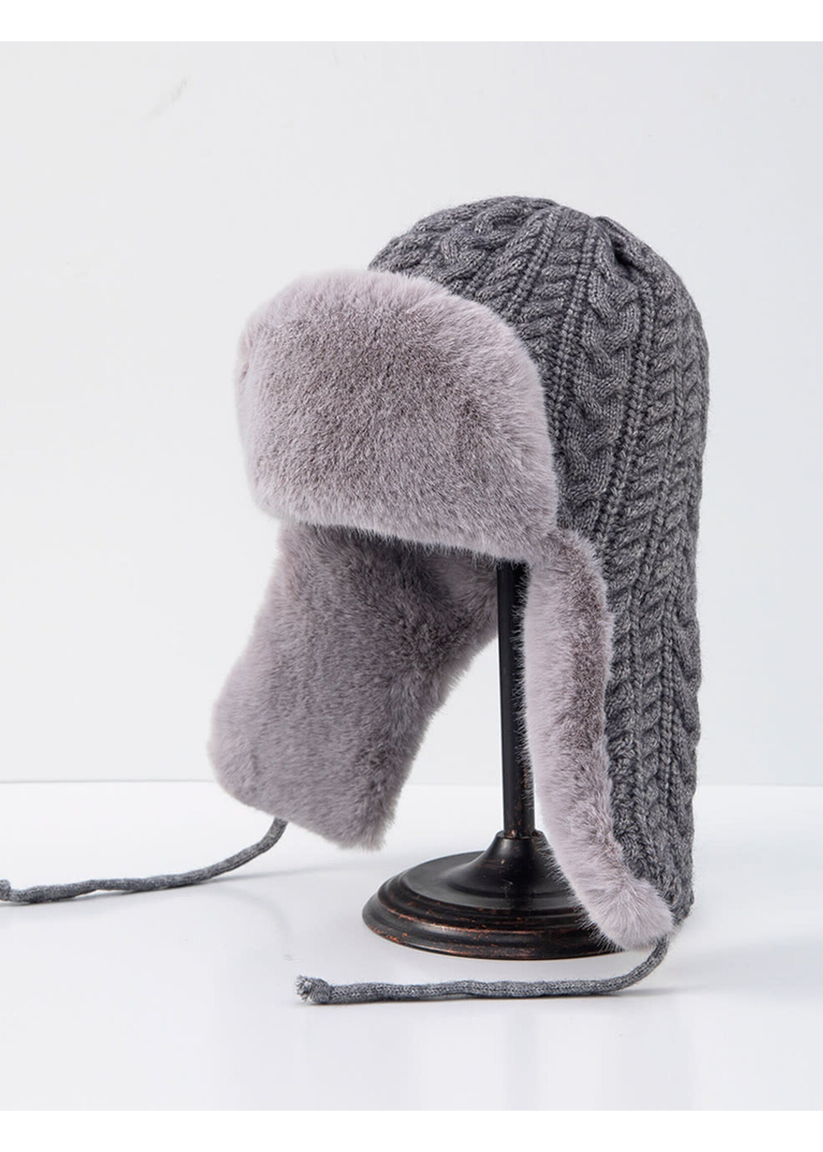 WELLCO WEL FAUX FUR HAT