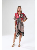WELLCO WEL FLORAL KIMONO