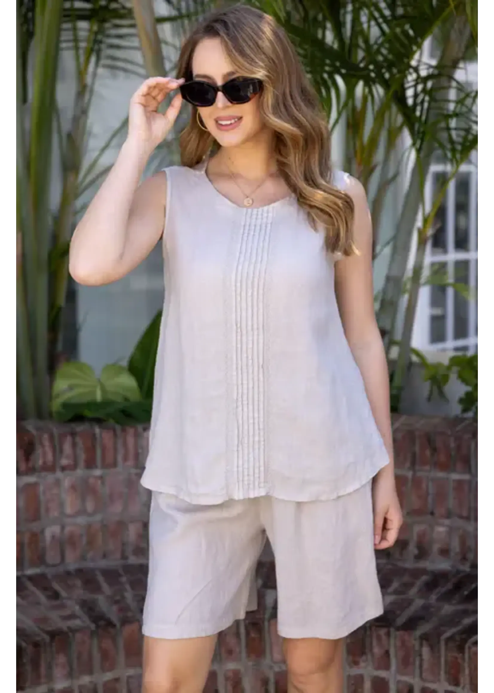 ORANGE FASHION VILLAGE OFV SS26 DAPHNE'S STITCHED DETAIL TANK