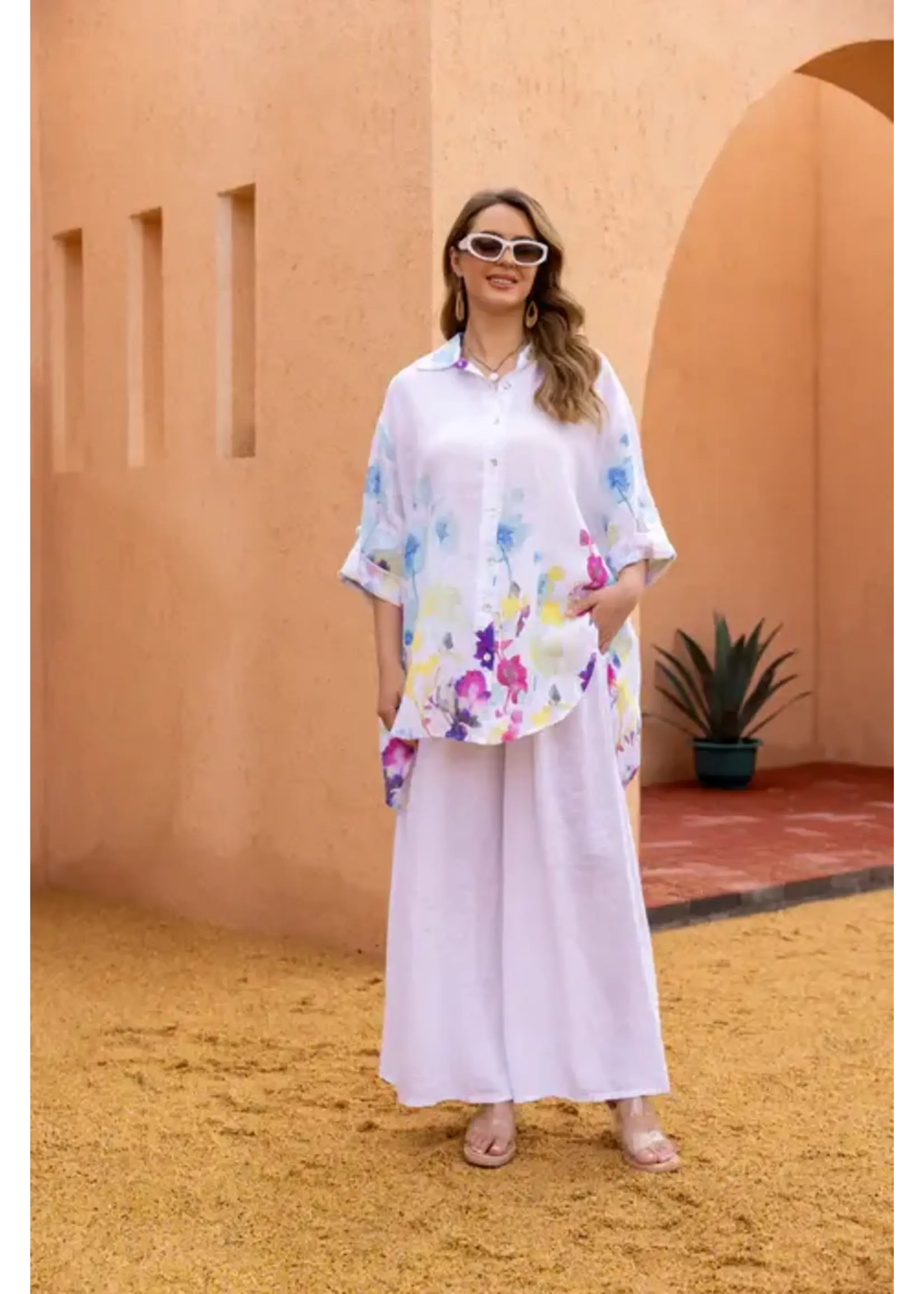 ORANGE FASHION VILLAGE OFV SS26 SERAPHINA'S WATERCOLOUR SHIRT