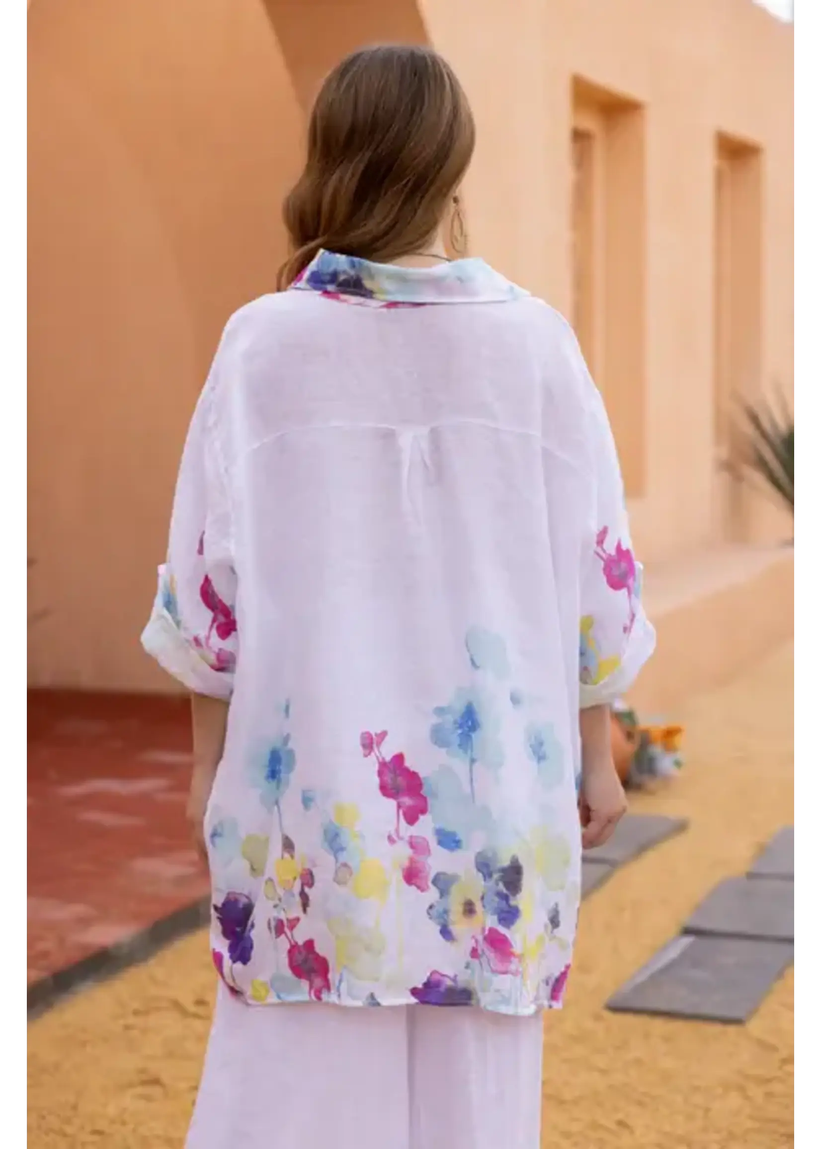 ORANGE FASHION VILLAGE OFV SS26 SERAPHINA'S WATERCOLOUR SHIRT