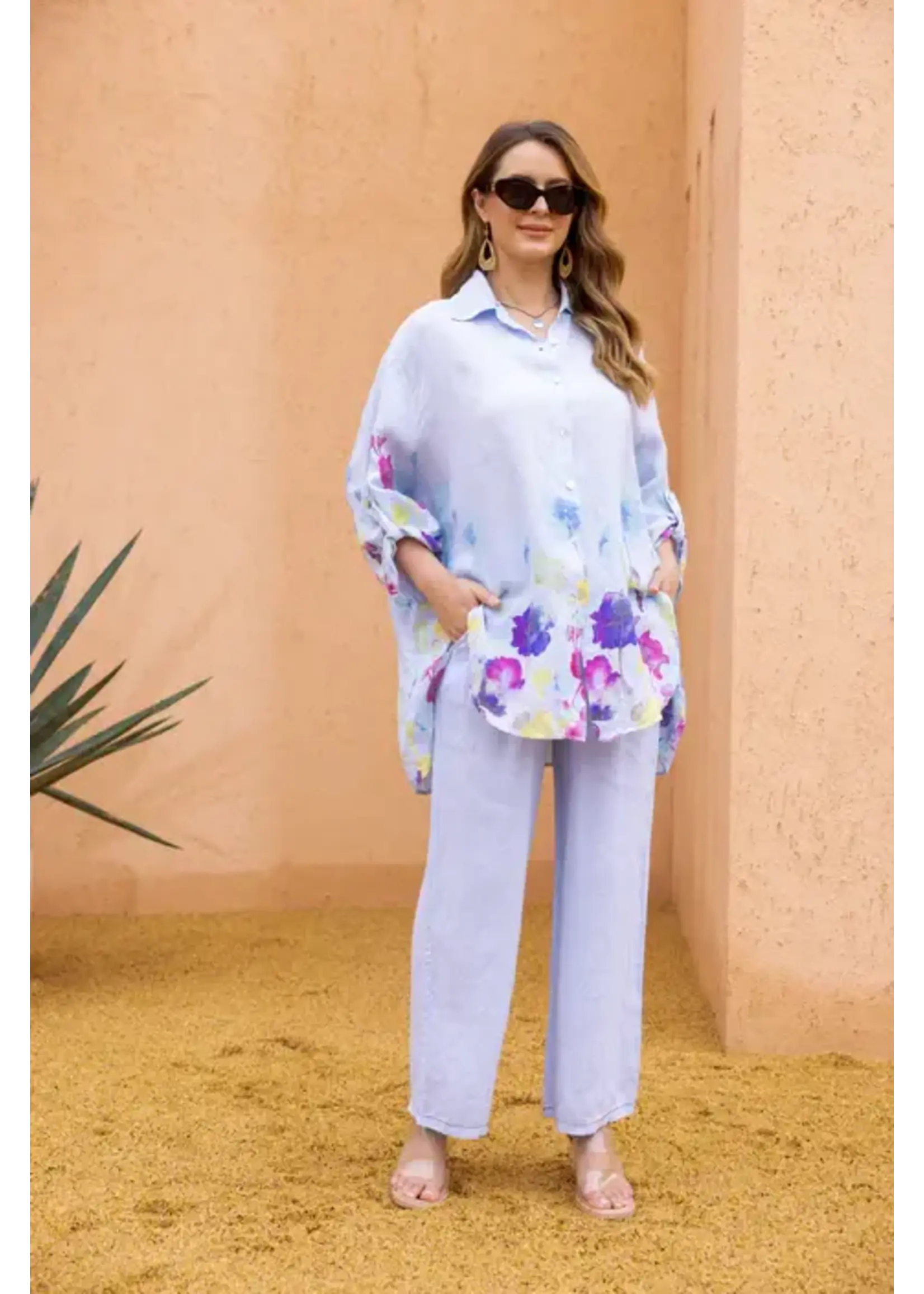 ORANGE FASHION VILLAGE OFV SS26 SERAPHINA'S WATERCOLOUR SHIRT