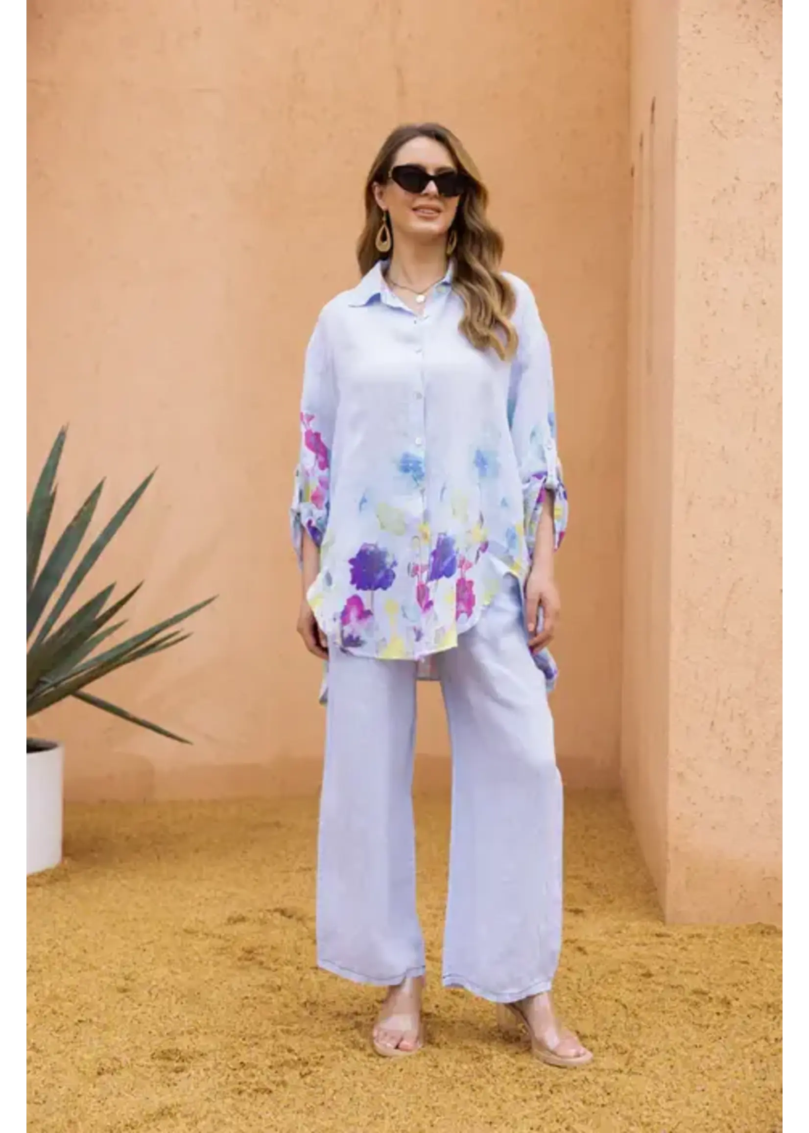 ORANGE FASHION VILLAGE OFV SS26 SERAPHINA'S WATERCOLOUR SHIRT