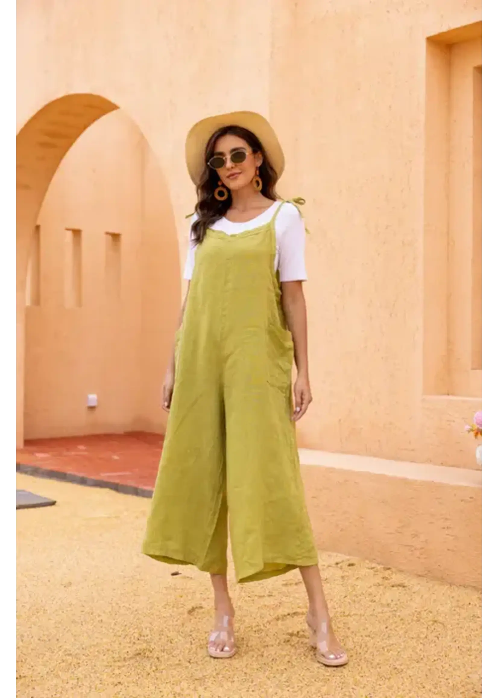 ORANGE FASHION VILLAGE OFV SS26 LINEN JUMPER