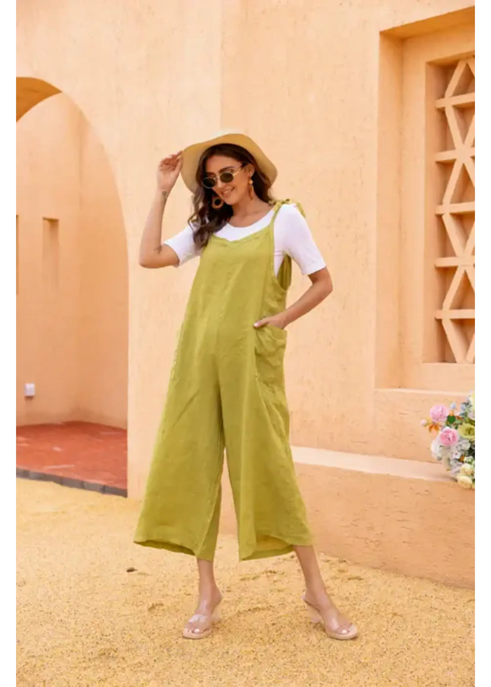 ORANGE FASHION VILLAGE OFV SS26 LINEN JUMPER