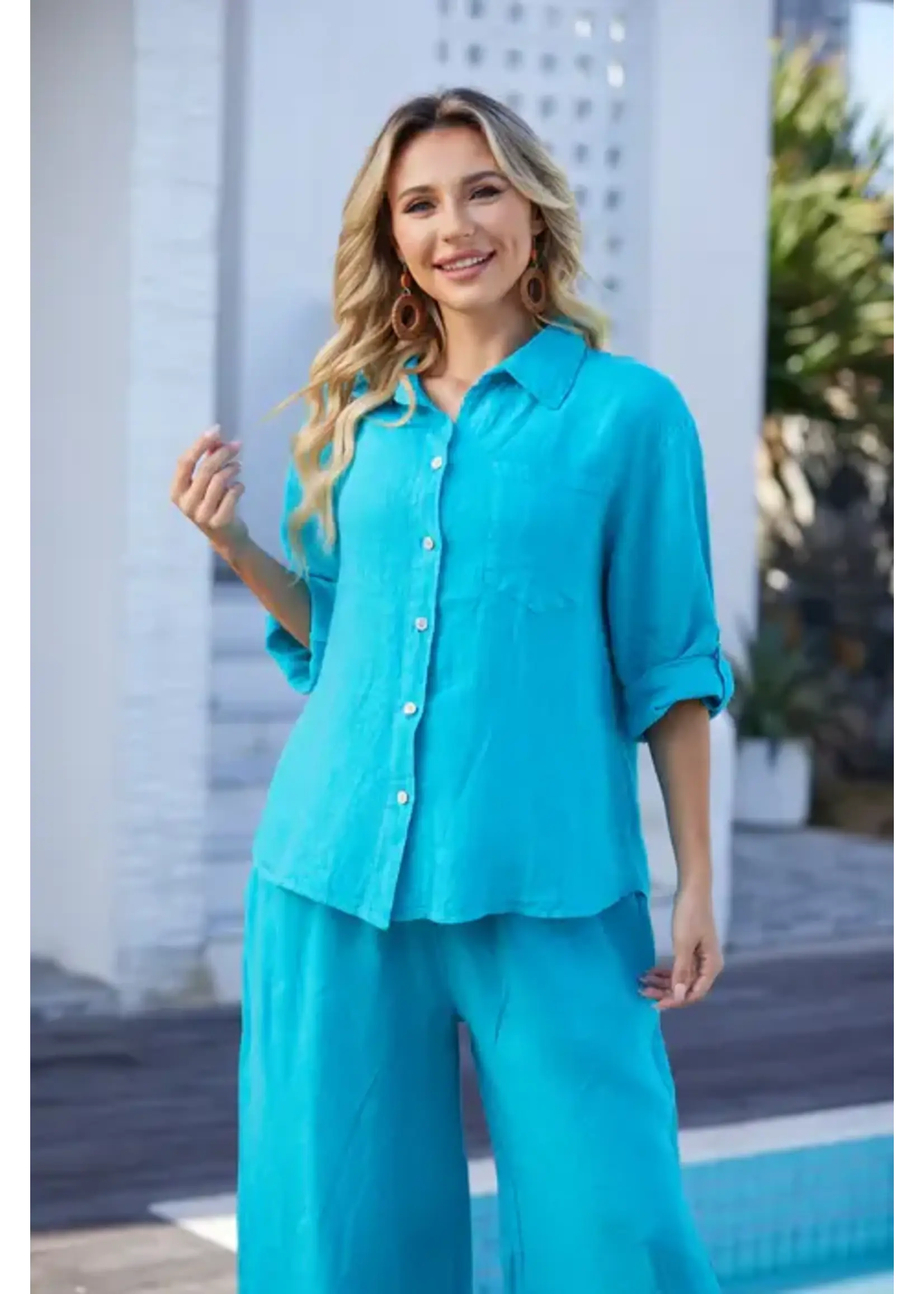 ORANGE FASHION VILLAGE OFV SS26 CELIA'S BUTTON TOP