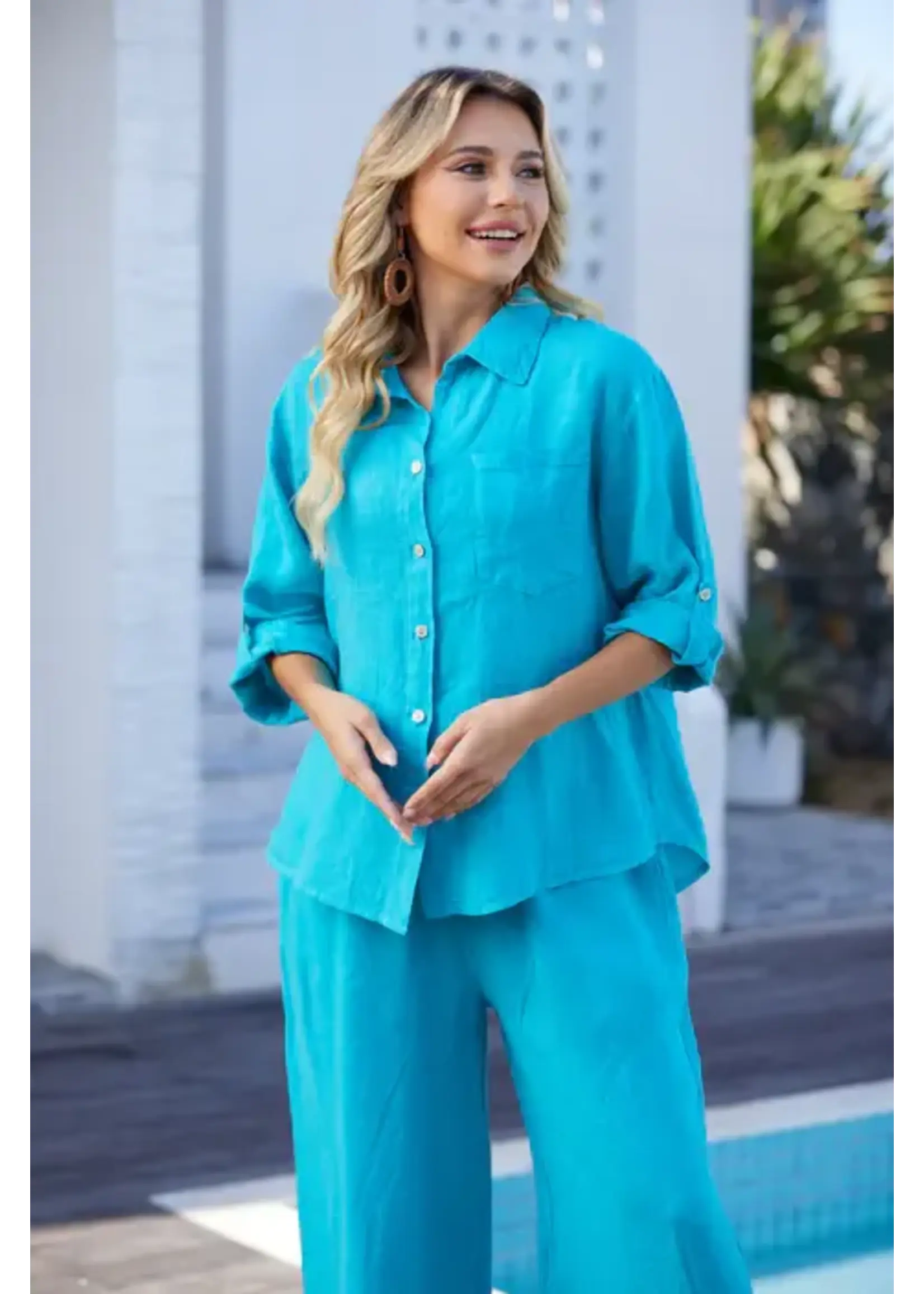 ORANGE FASHION VILLAGE OFV SS26 CELIA'S BUTTON TOP