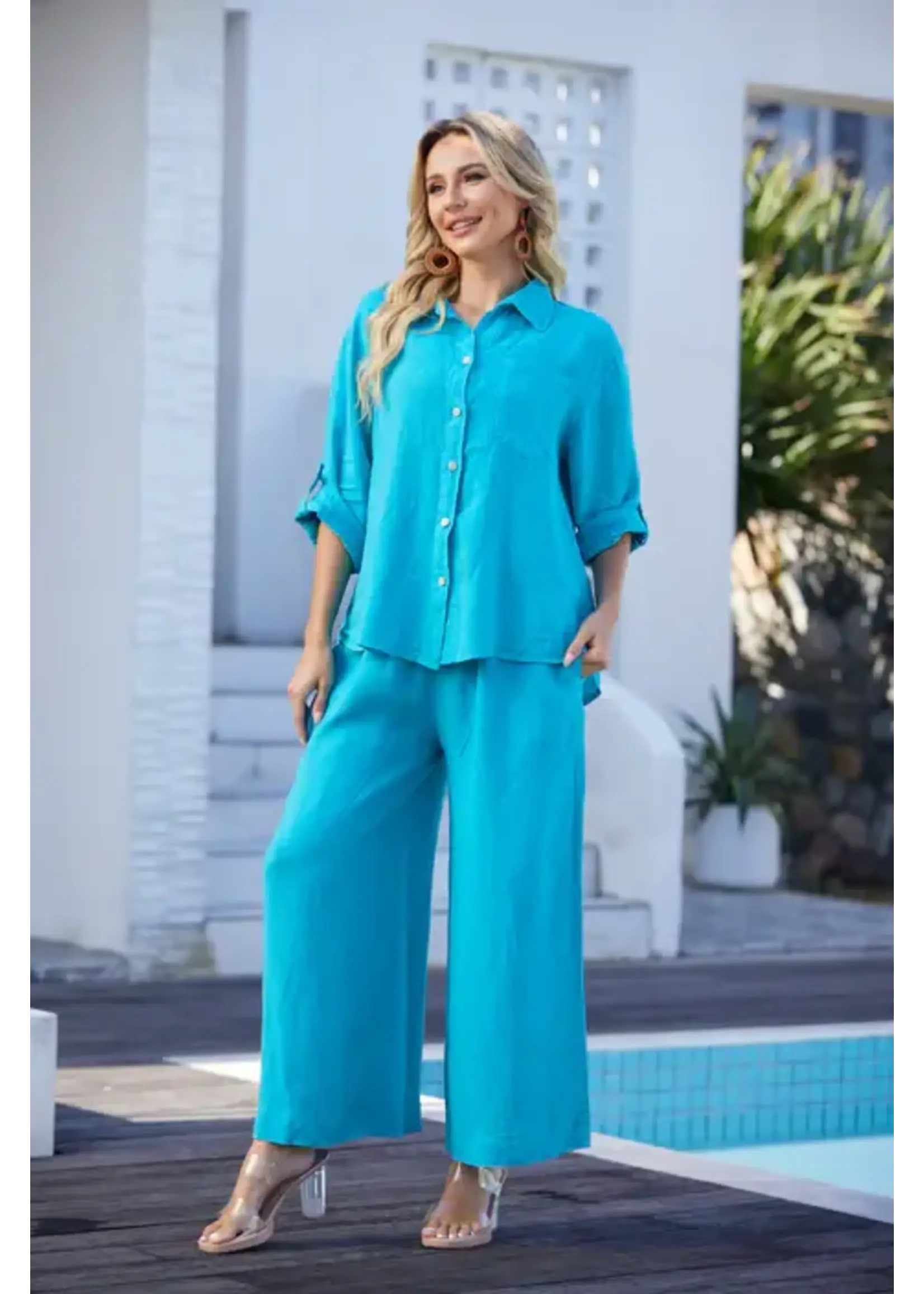 ORANGE FASHION VILLAGE OFV SS26 CELIA'S BUTTON TOP