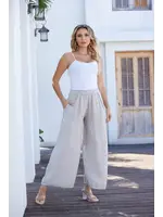 ORANGE FASHION VILLAGE OFV SS26 COASTAL LINEN PANT