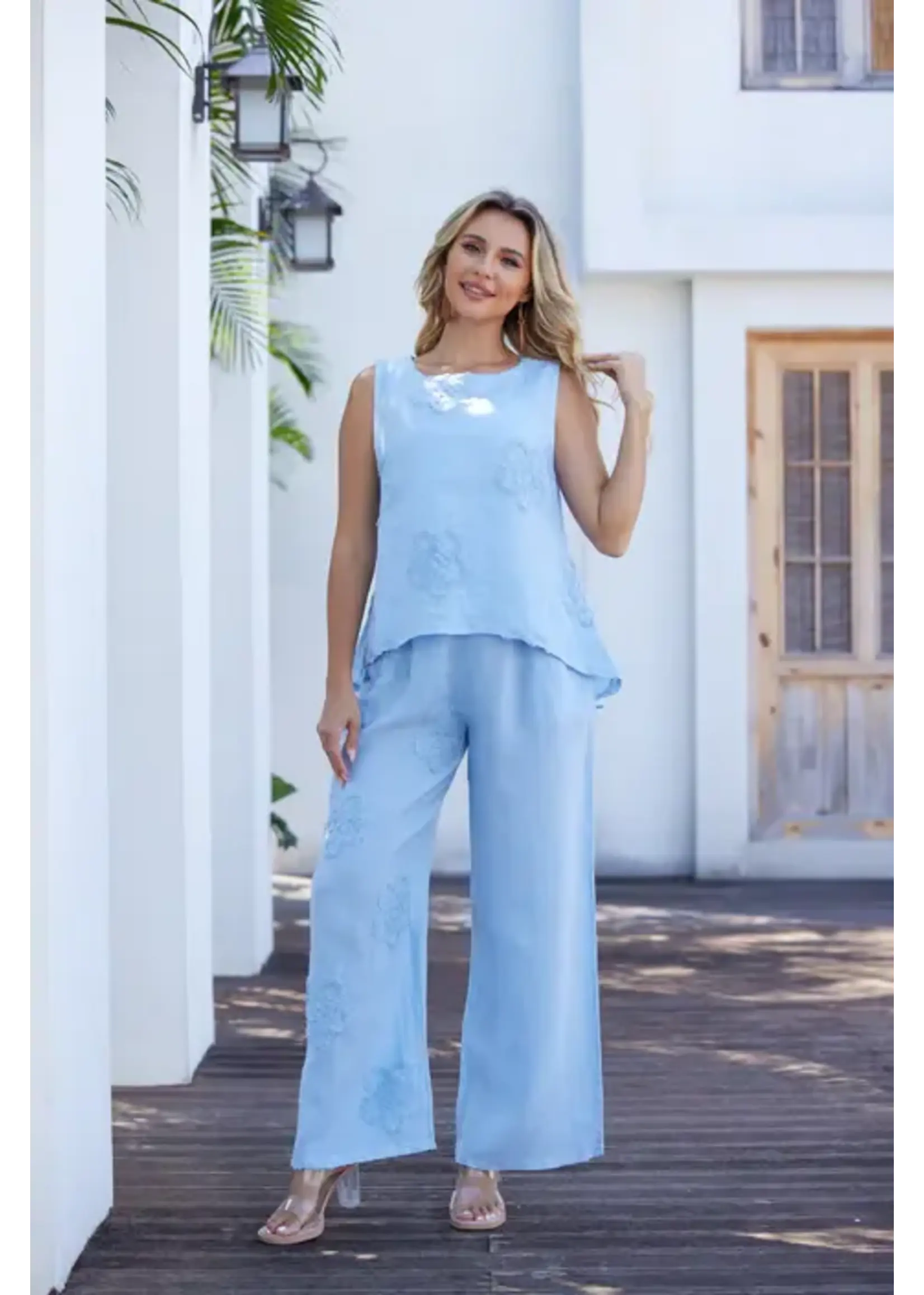 ORANGE FASHION VILLAGE OFV SS26 BLOOM STITCH TANK