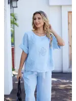 ORANGE FASHION VILLAGE OFV SS26 LILA'S BLOOM TOP