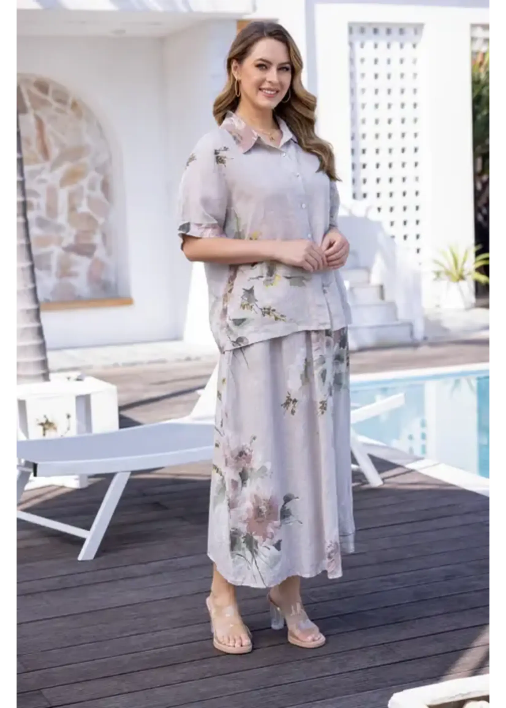 ORANGE FASHION VILLAGE OFV SS26 FLORA'S GRACEFUL SKIRT