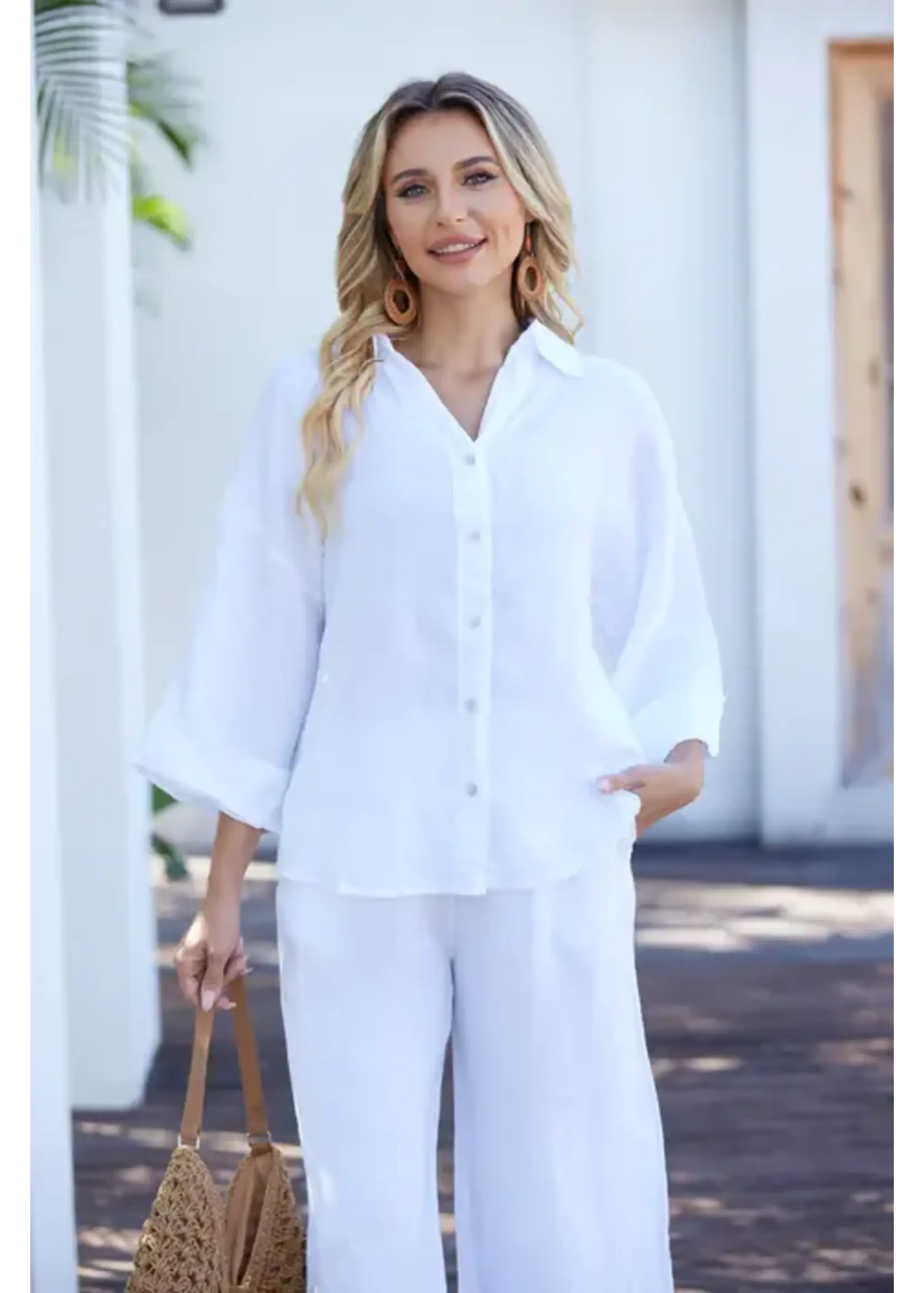 ORANGE FASHION VILLAGE OFV SS26 REBECCA'S BUTTON DOWN