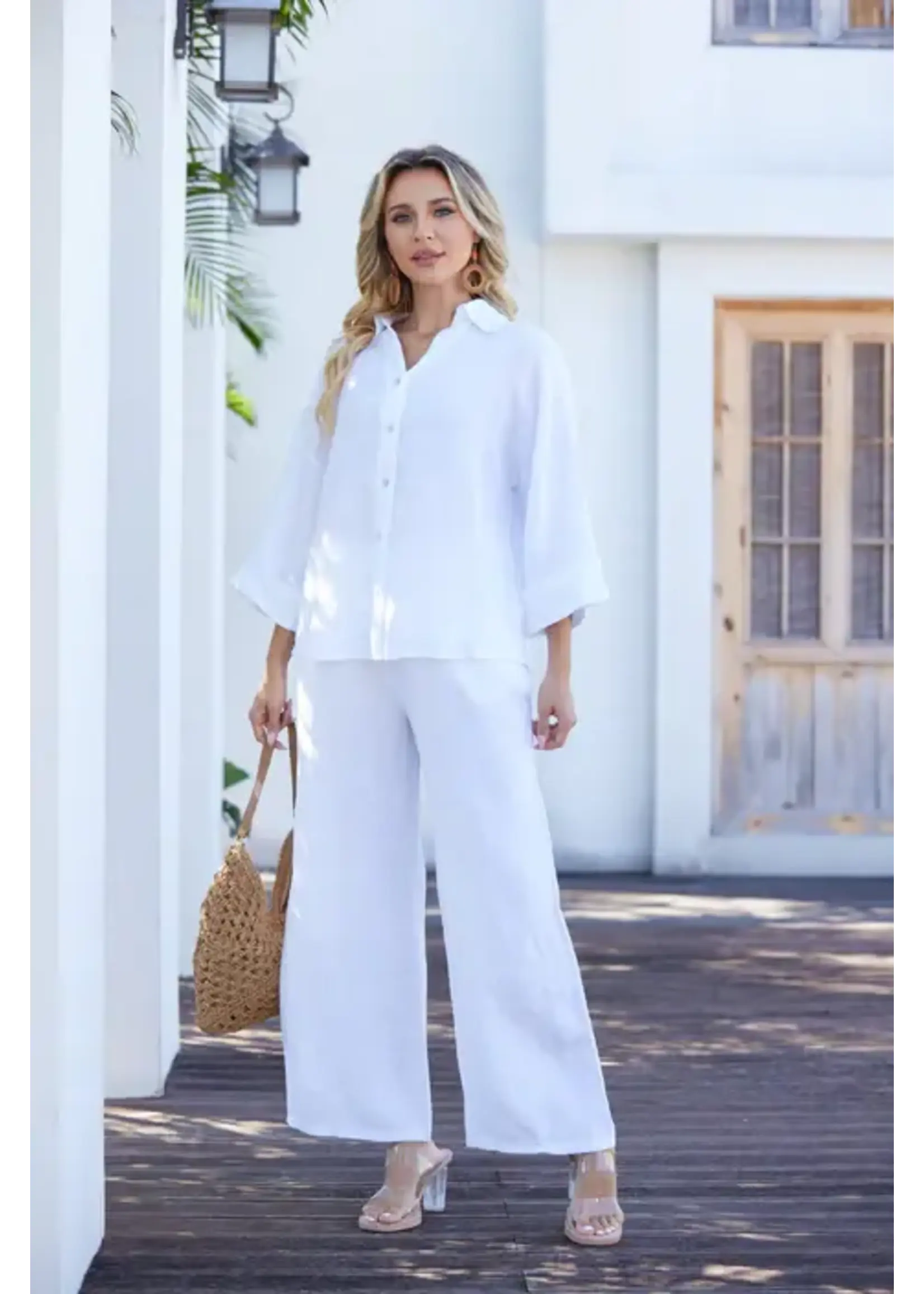 ORANGE FASHION VILLAGE OFV SS26 REBECCA'S BUTTON DOWN