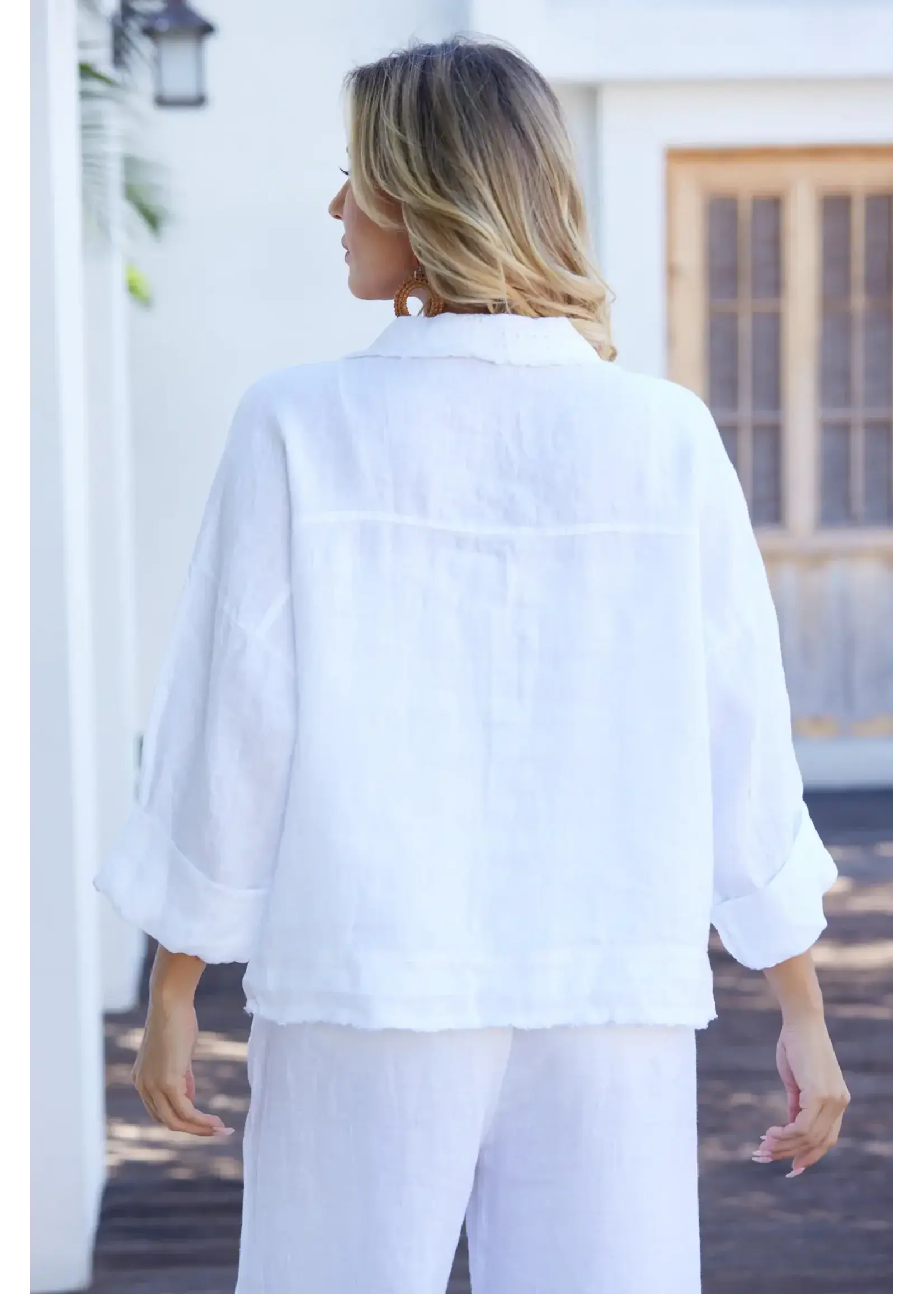 ORANGE FASHION VILLAGE OFV SS26 LULA'S EYELET JACKET