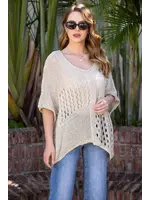 ORANGE FASHION VILLAGE OFV SS26 OCEANS CROCHET TOP