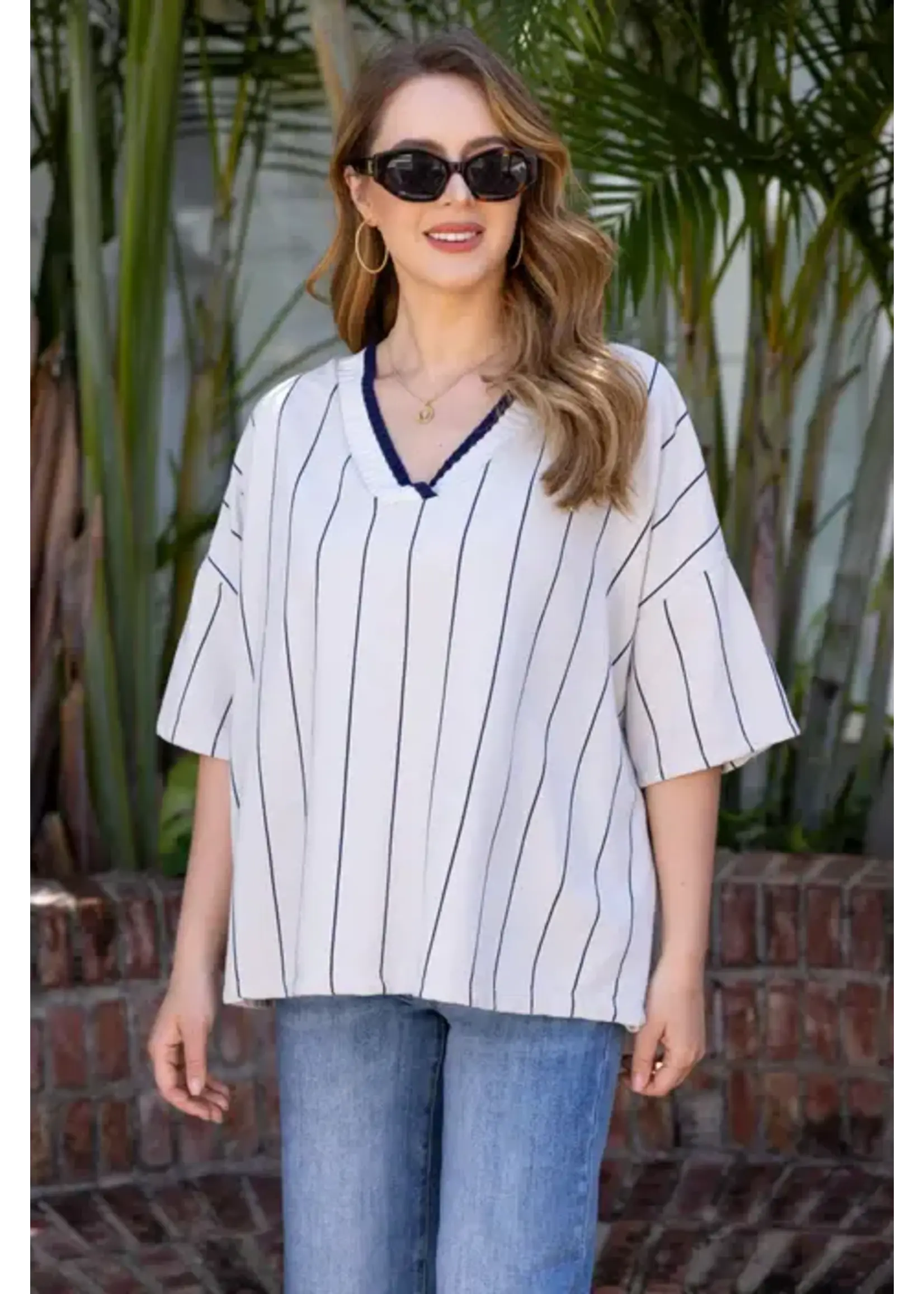 ORANGE FASHION VILLAGE OFV SS26 VARSITY SHIRT