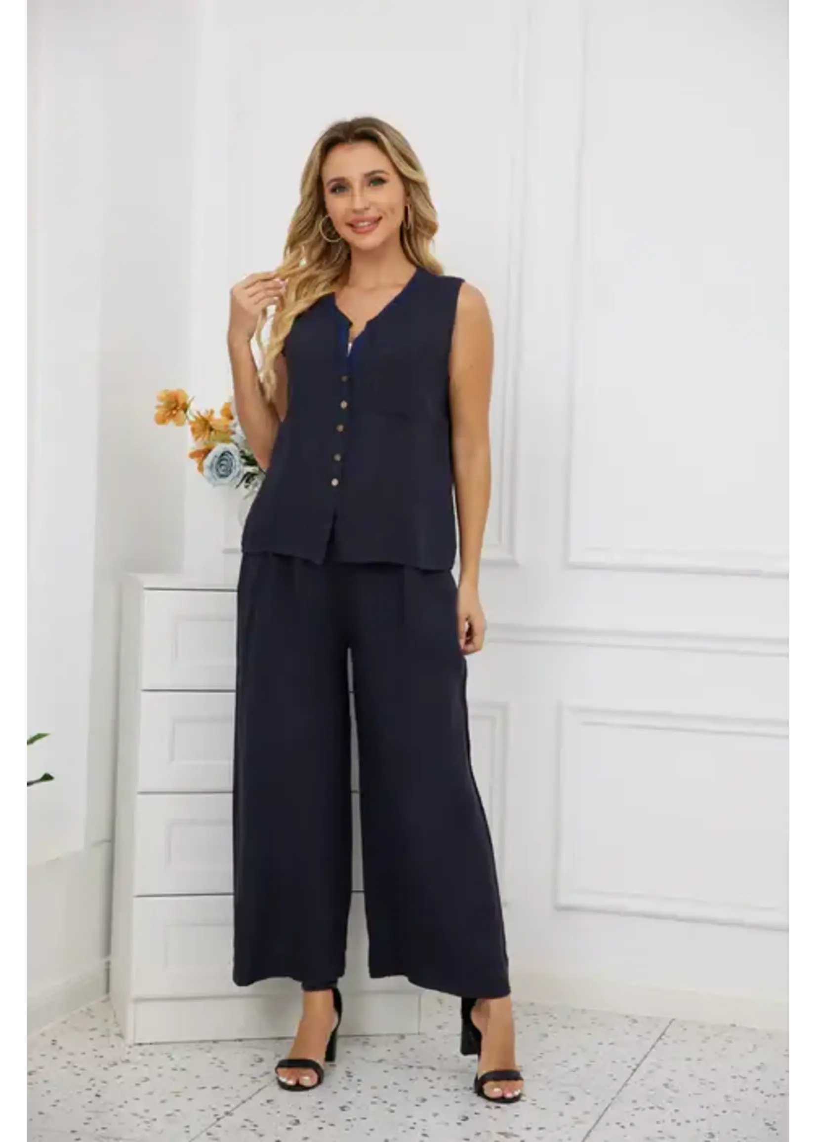 ORANGE FASHION VILLAGE OFV SS26 EYELET POCKET TANK