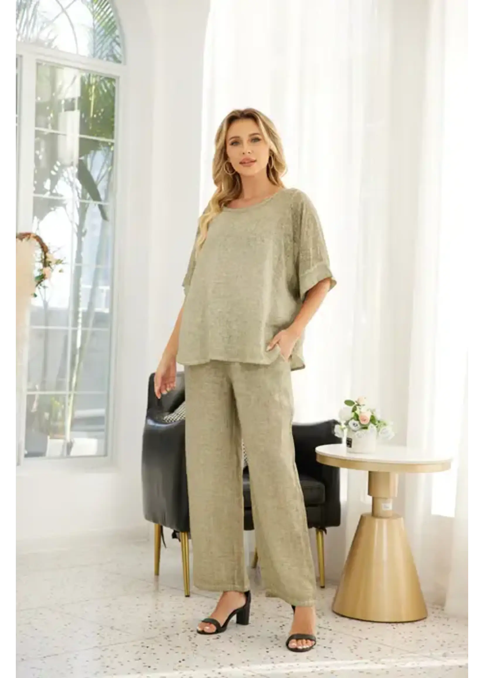 ORANGE FASHION VILLAGE OFV SS26 COLD WASH PANT