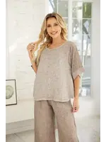 ORANGE FASHION VILLAGE OFV SS26 COLD WASH ROUND TOP