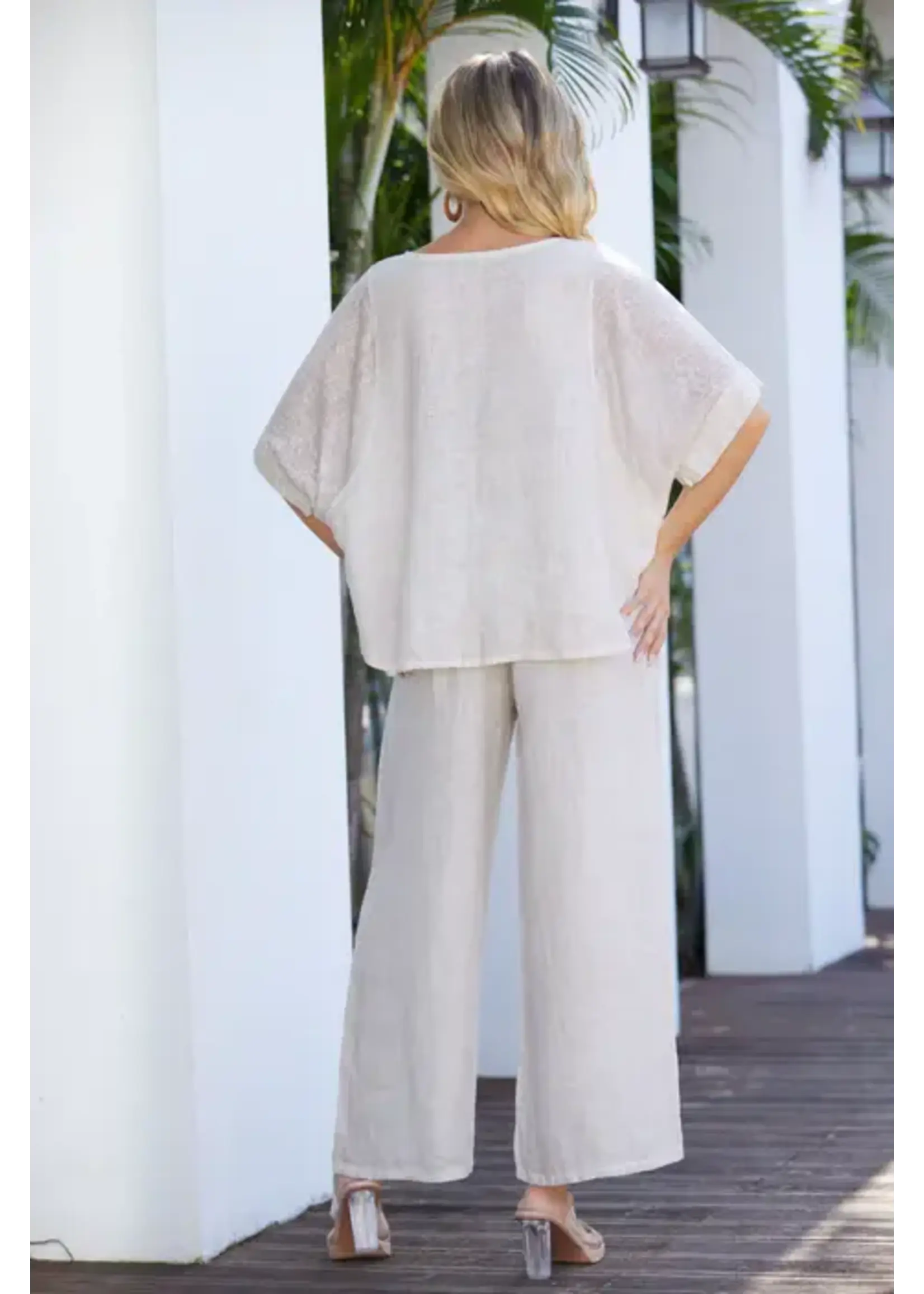 ORANGE FASHION VILLAGE OFV SS26 COLD WASH ROUND TOP