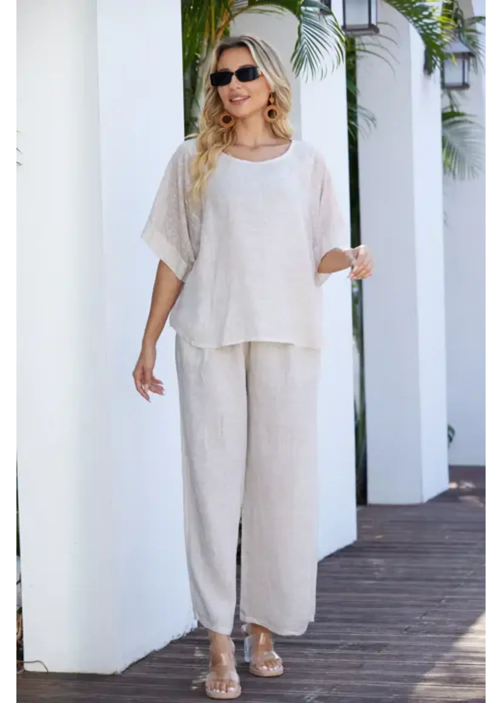 ORANGE FASHION VILLAGE OFV SS26 COLD WASH ROUND TOP