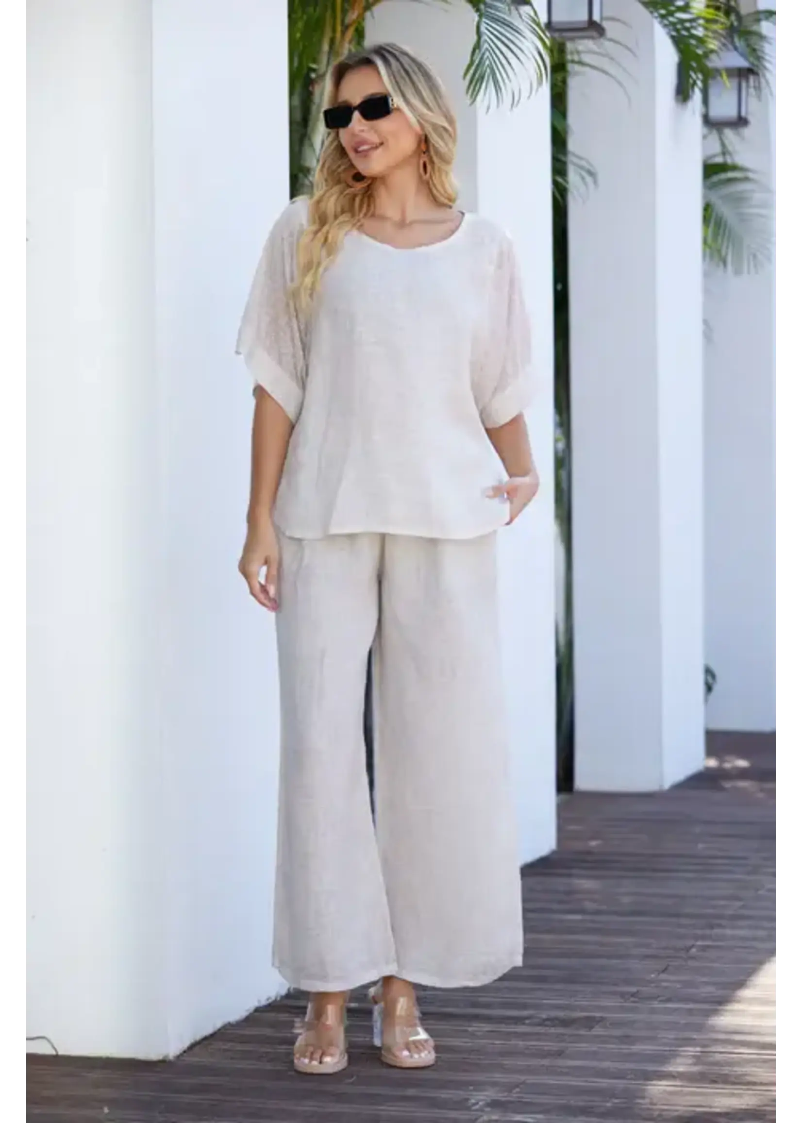 ORANGE FASHION VILLAGE OFV SS26 COLD WASH ROUND TOP