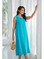 ORANGE FASHION VILLAGE OFV SS26 SEAFOAM DRESS