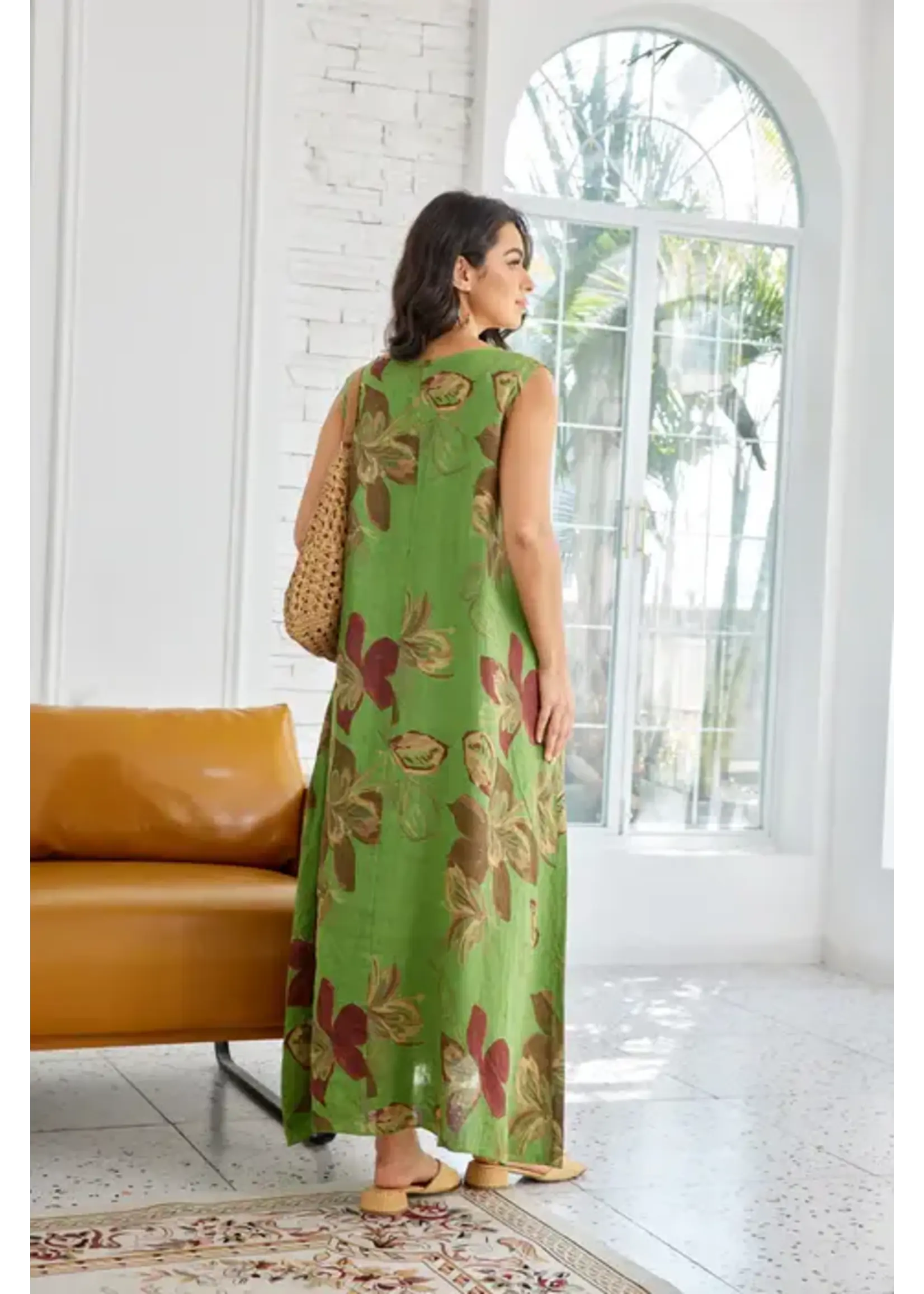 ORANGE FASHION VILLAGE OFV SS26 EARTHY BLOOM DRESS