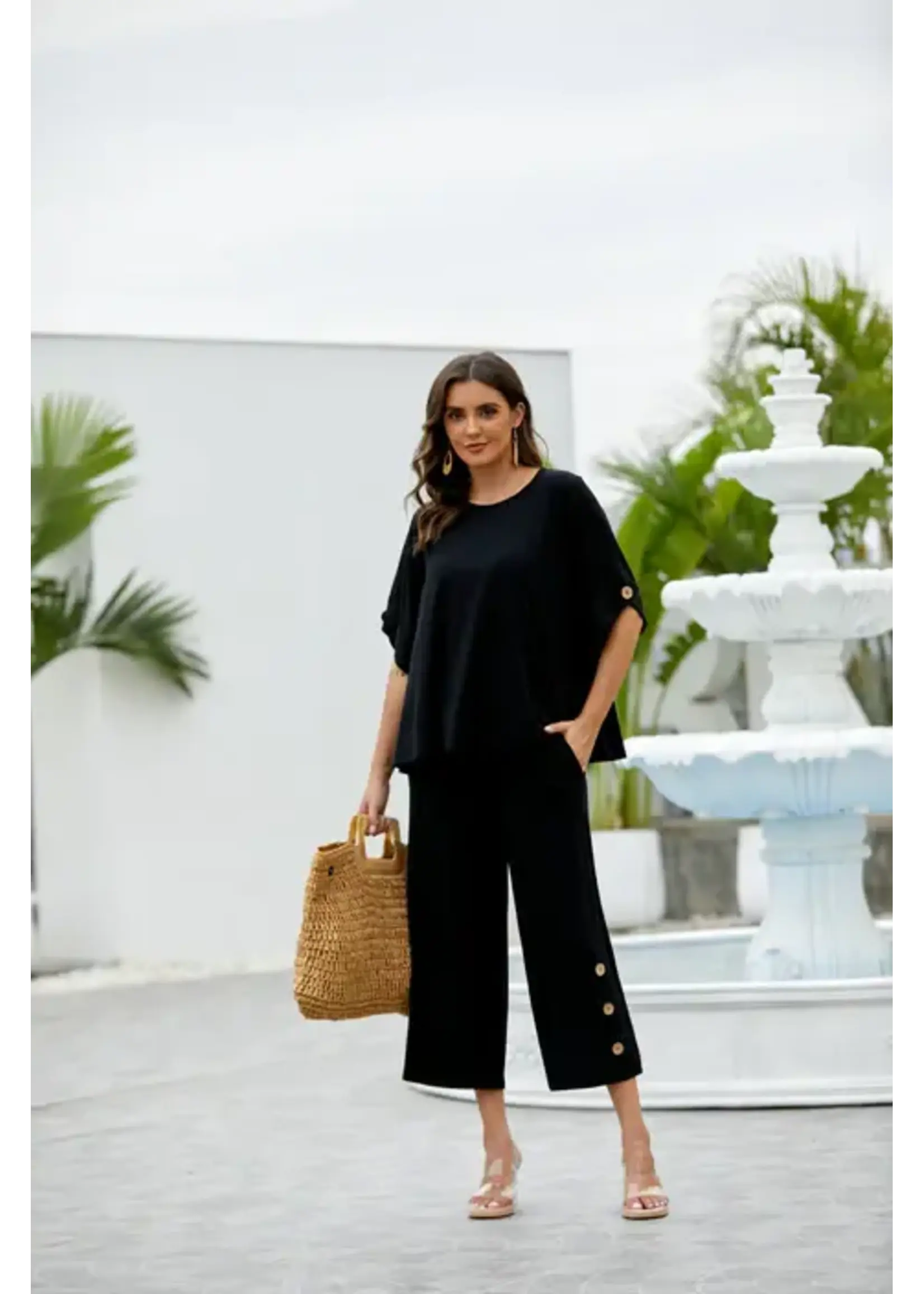 ORANGE FASHION VILLAGE OFV SS26 BAMBOO GAUCHO PANT