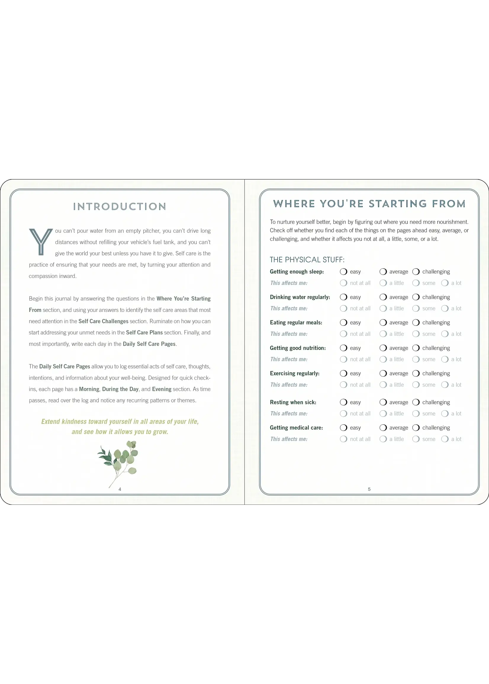 PPP SELF CARE JOURNAL