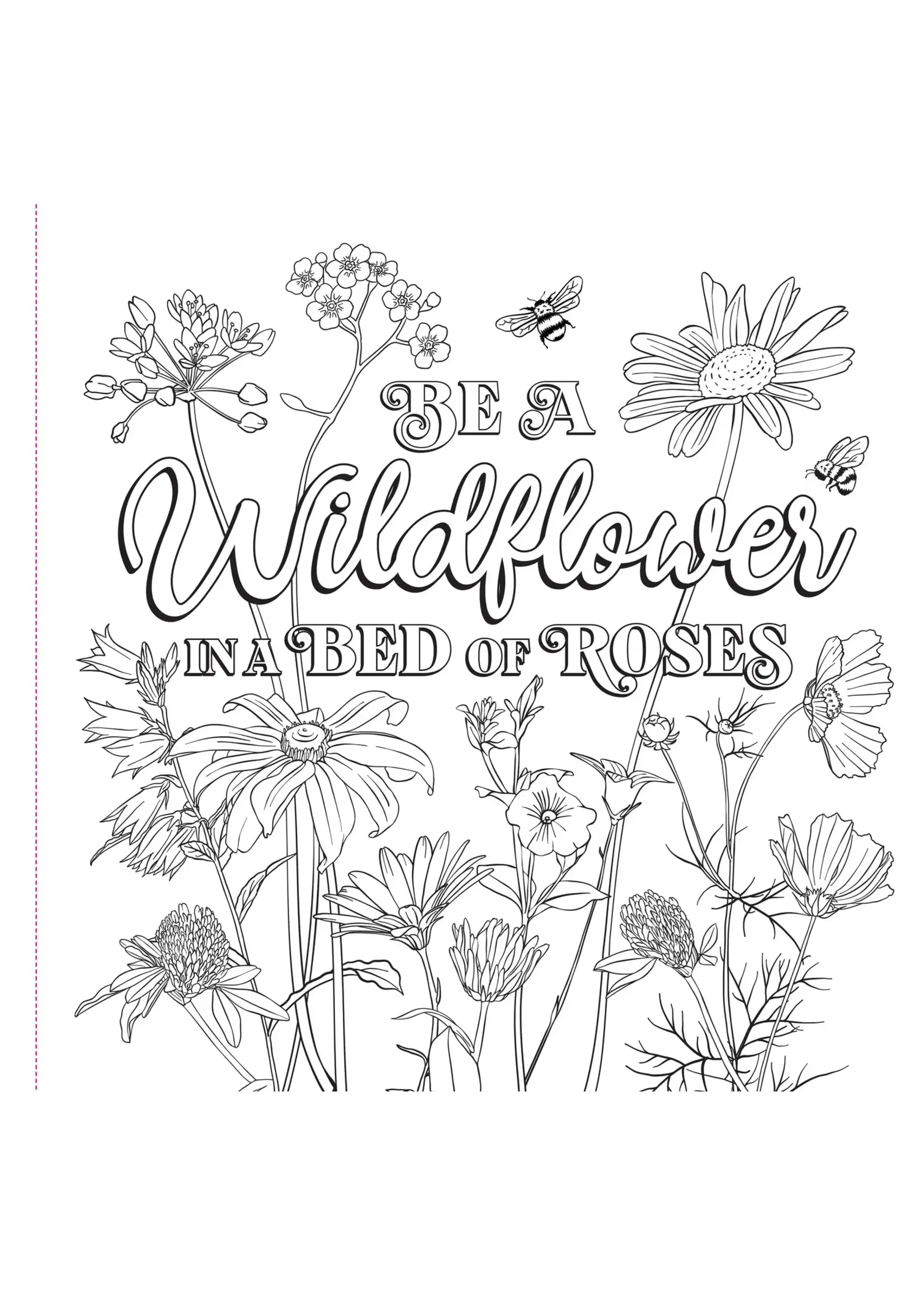 PPP WILDFLOWER COLOURING BOOK